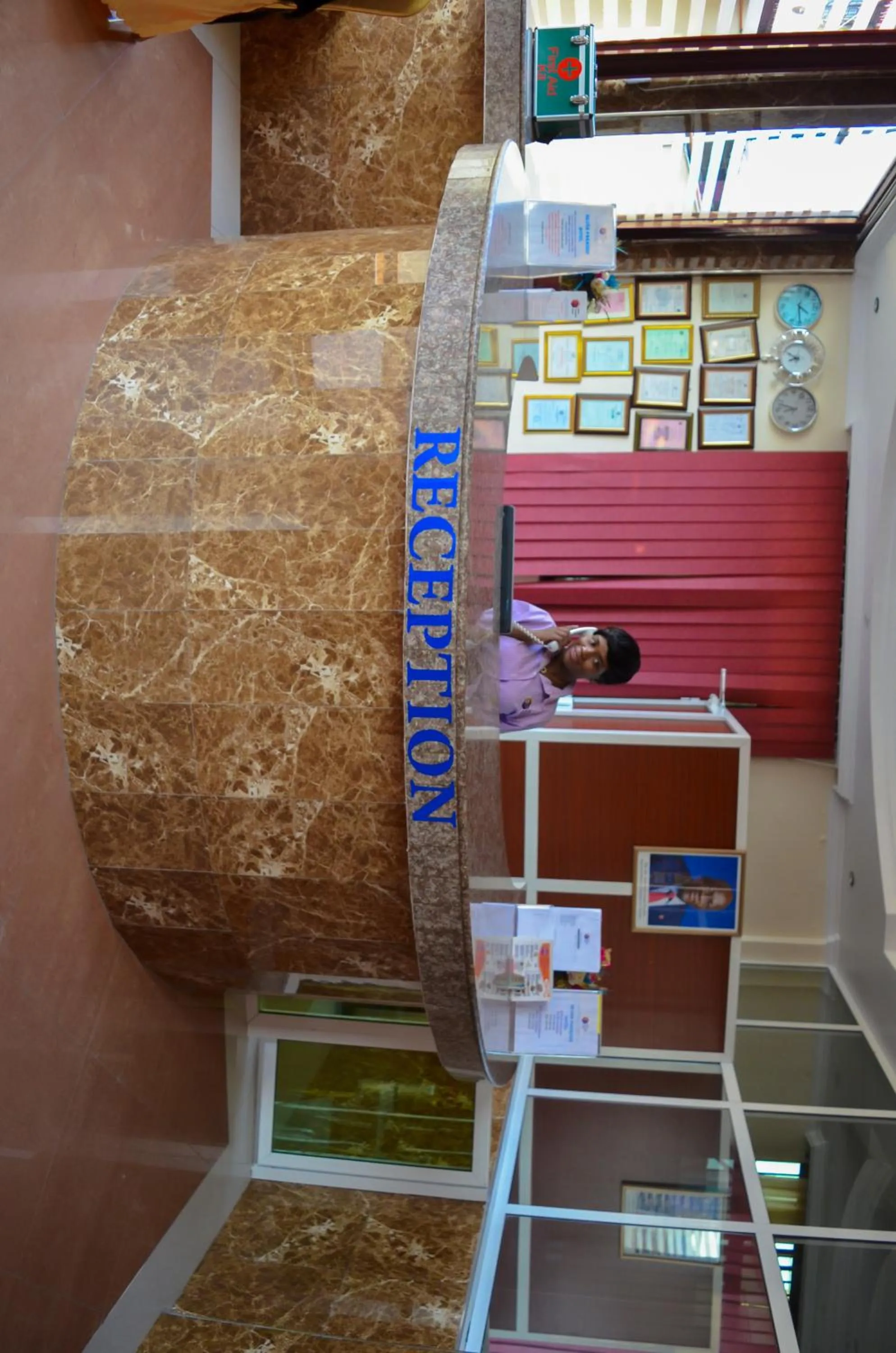 Lobby or reception in Silver Paradise Hotel