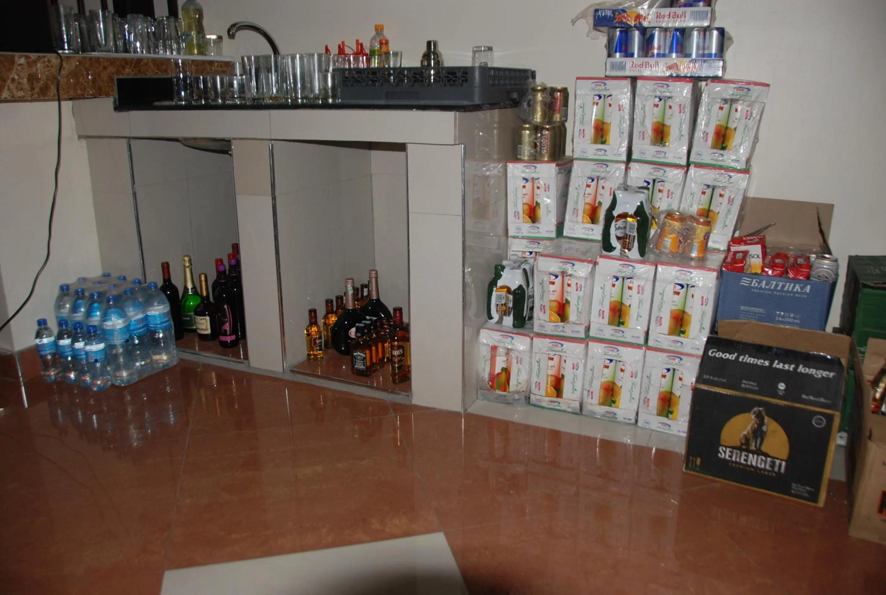 Drinks in Silver Paradise Hotel