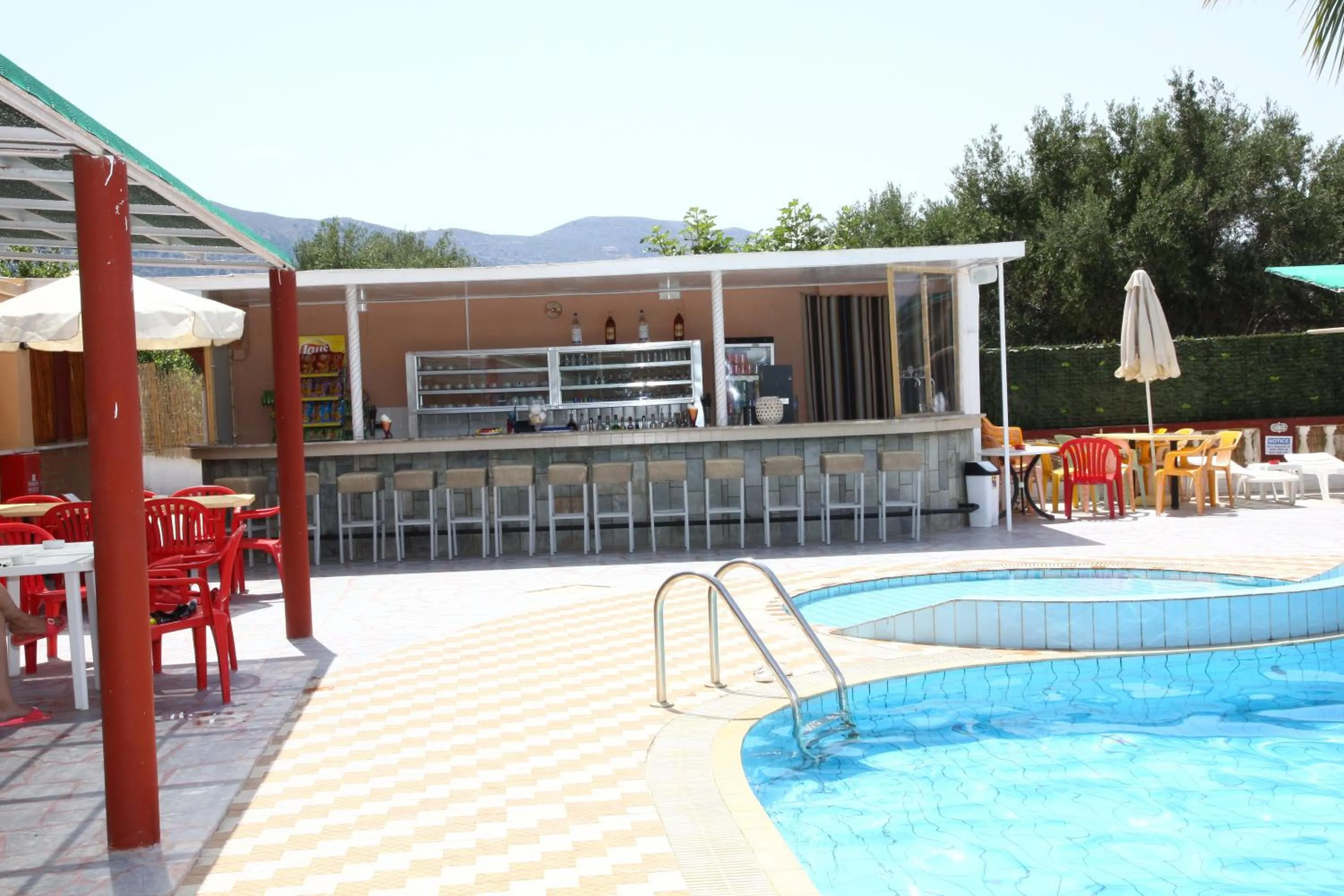 Swimming pool in Triton Garden Hotel