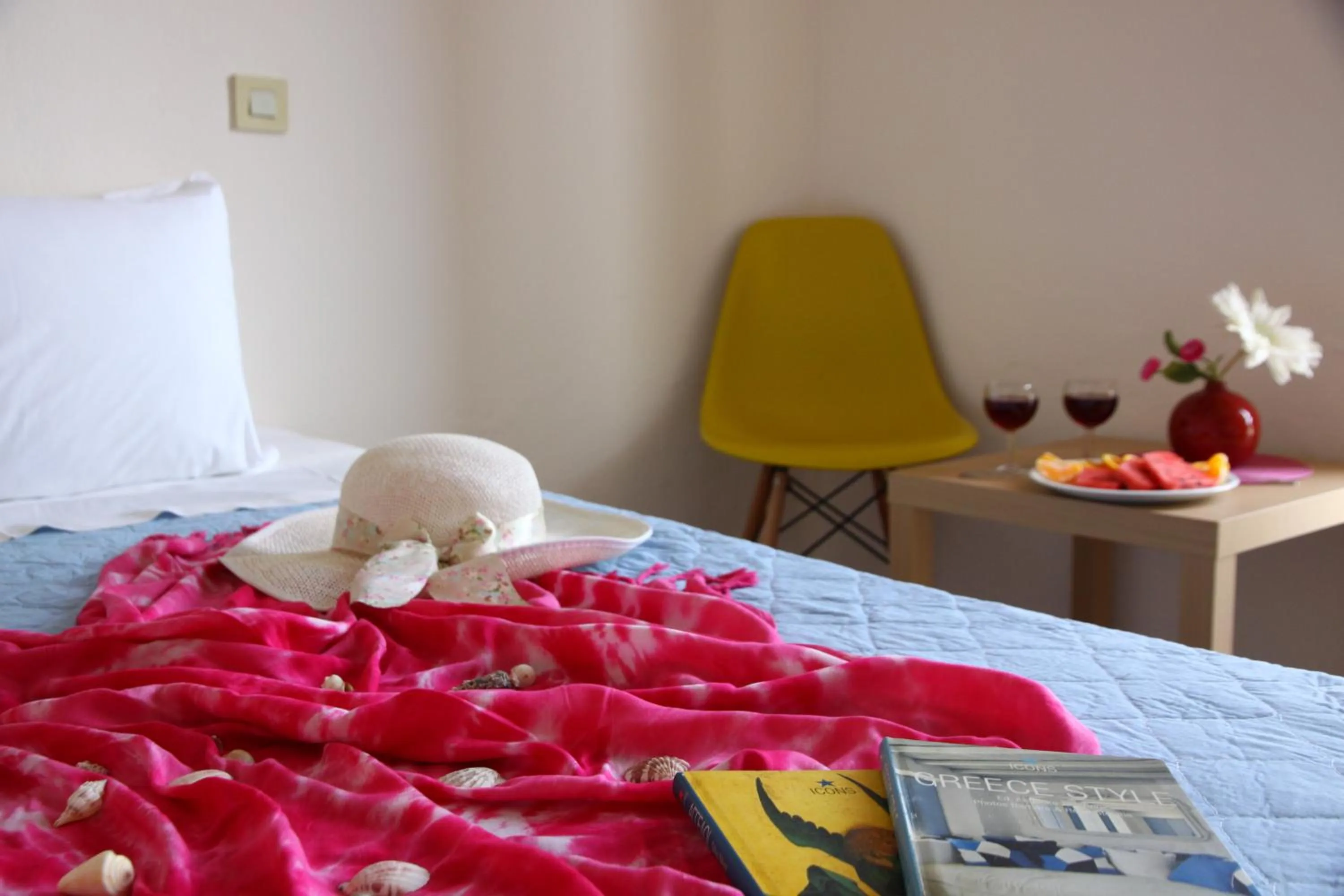 Bed in Triton Garden Hotel