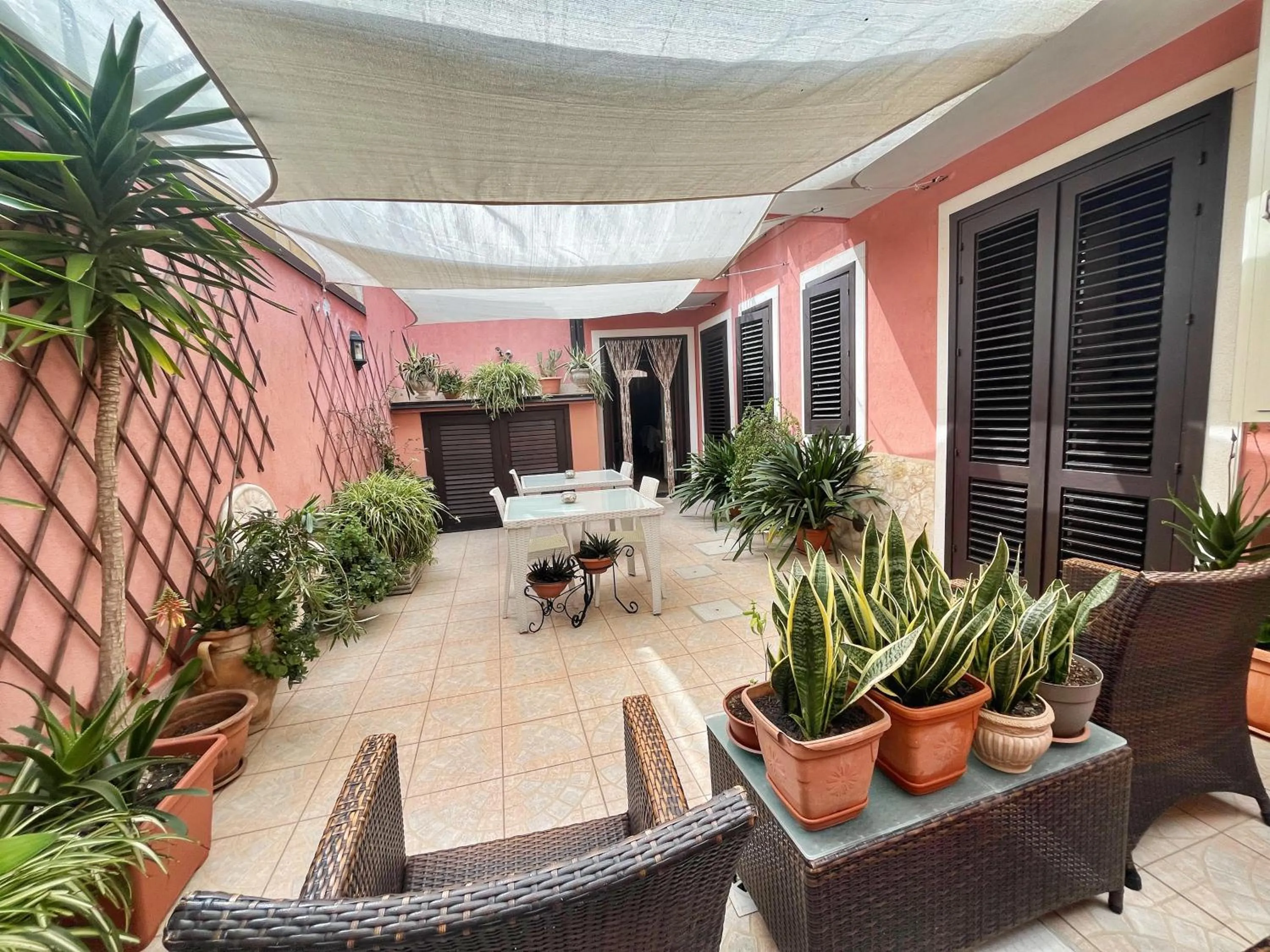 Garden in B&B Epos Acitrezza