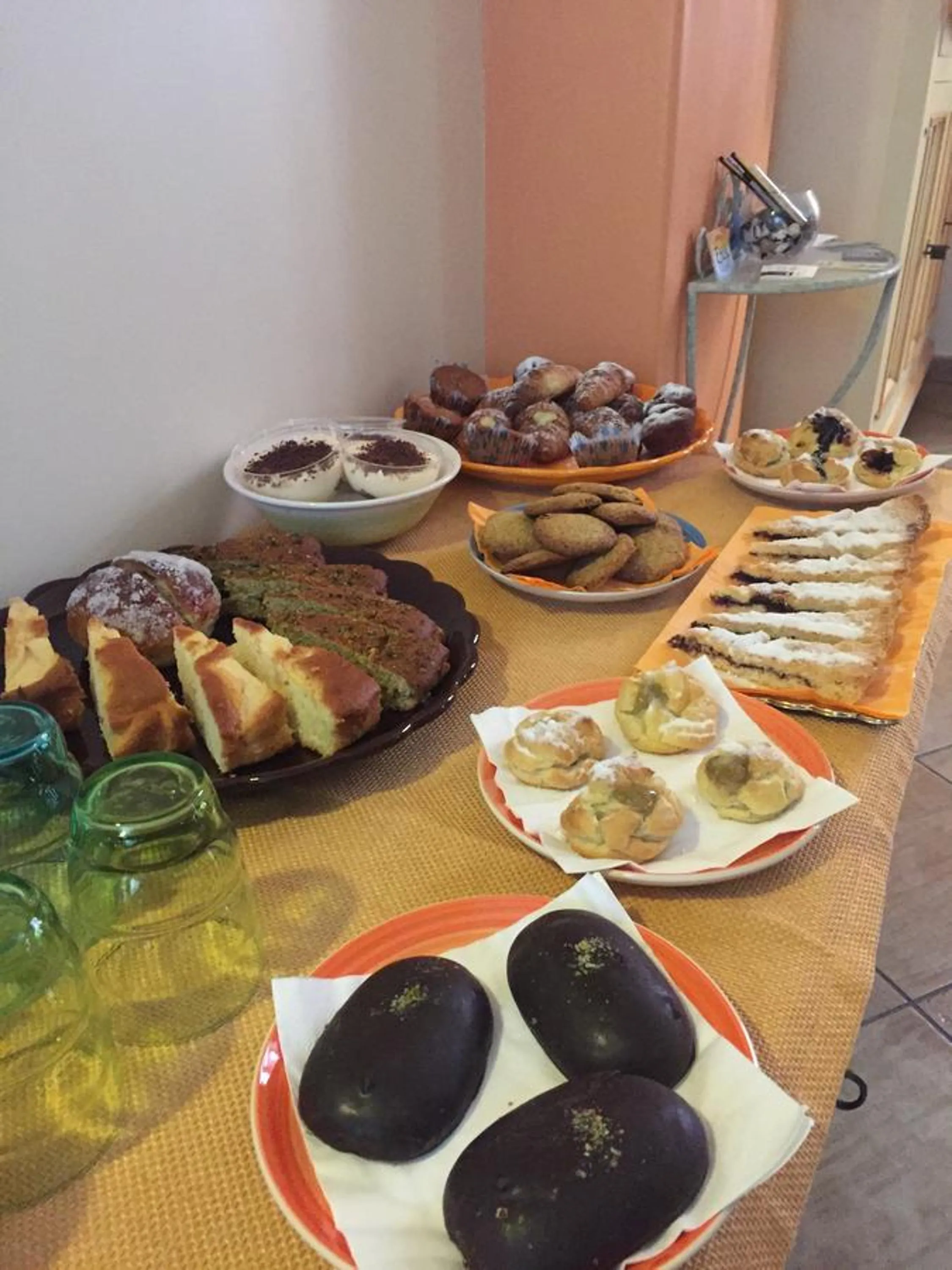 Italian breakfast in B&B Epos Acitrezza