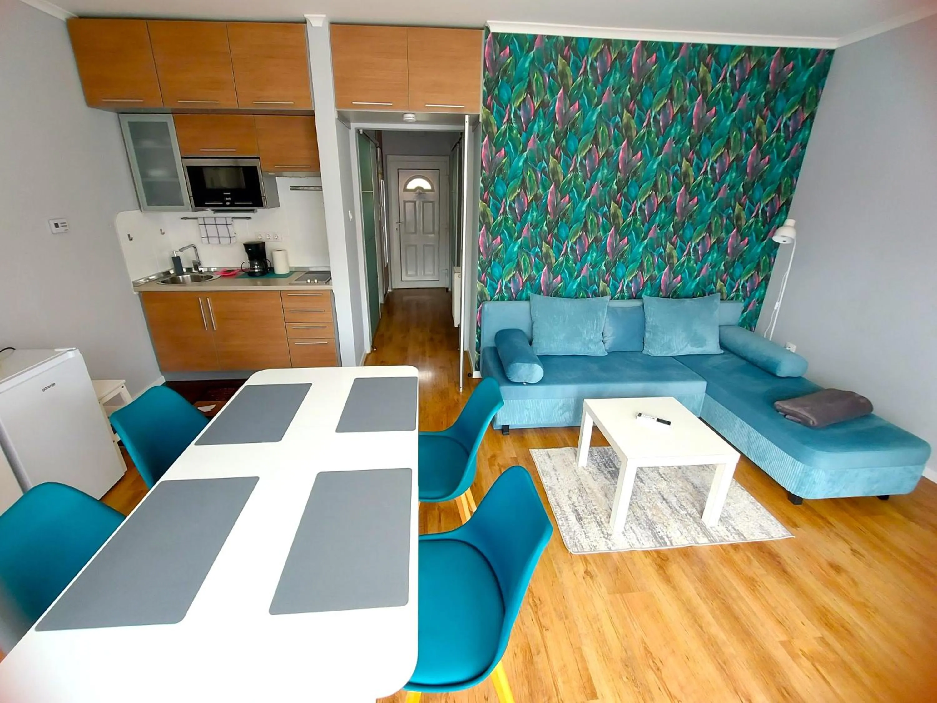 Living room in Cafe Relax Apartments