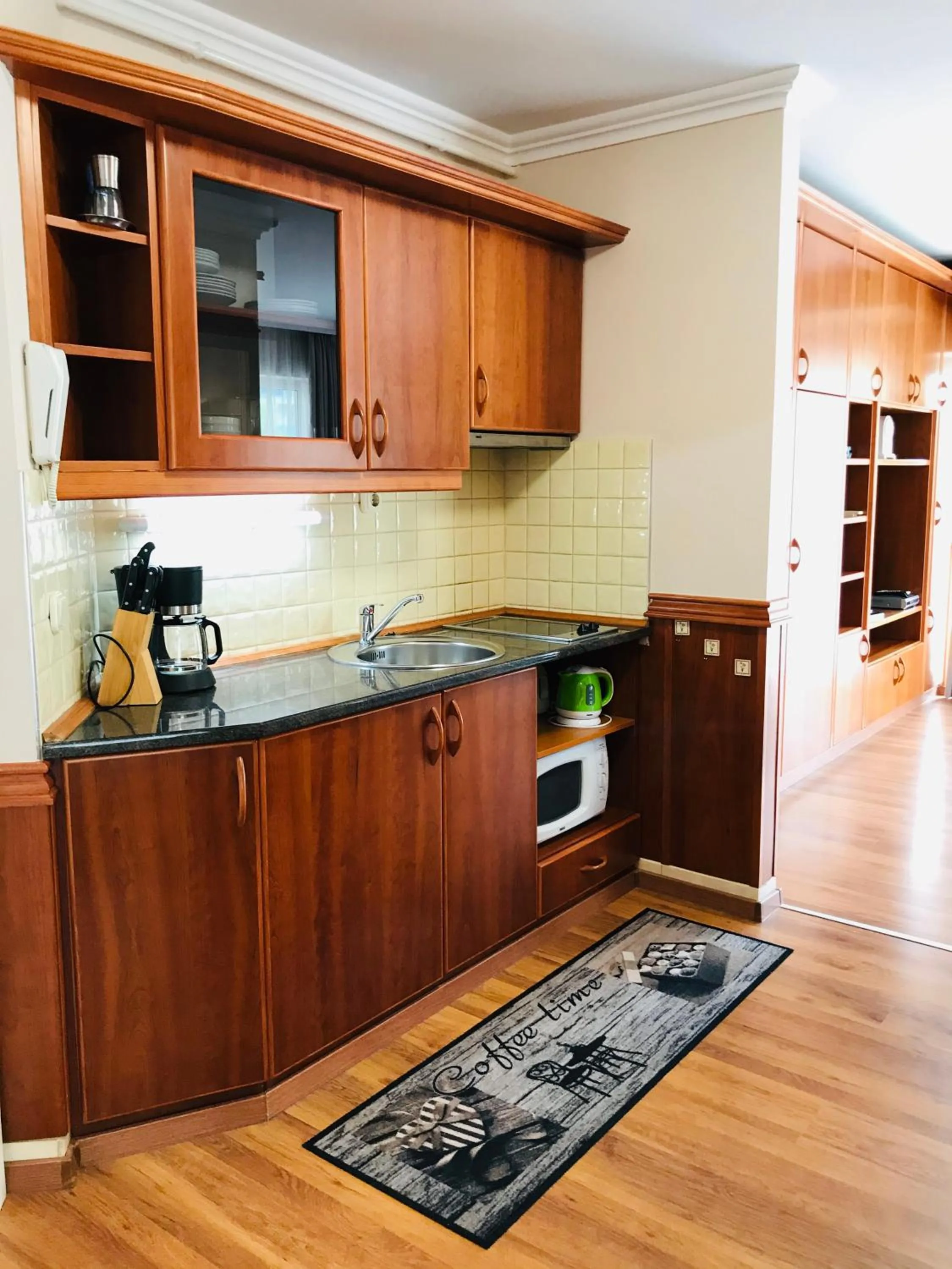 Kitchen or kitchenette in Cafe Relax Apartments