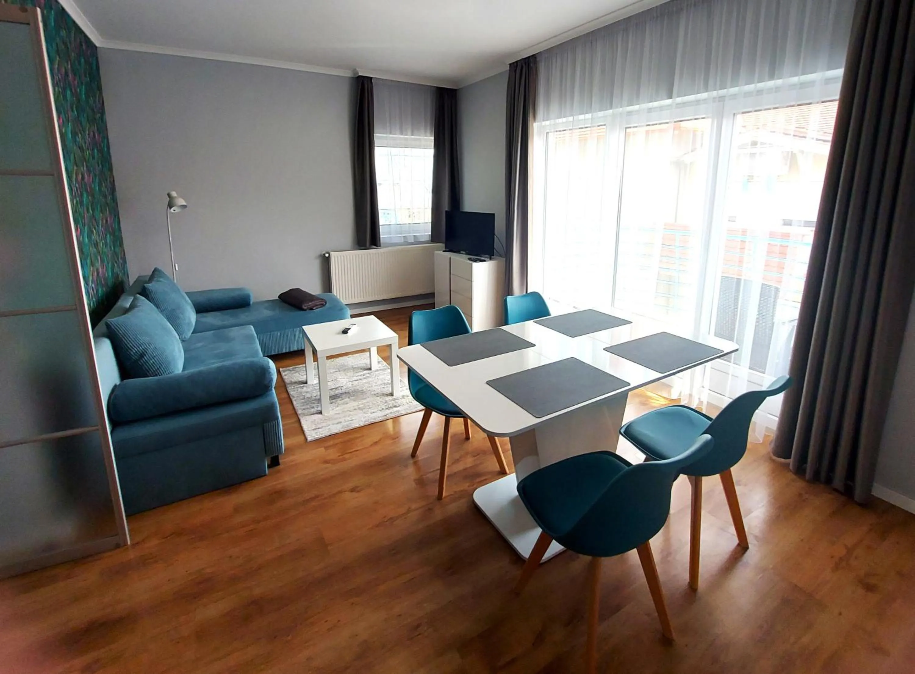 Living room in Cafe Relax Apartments