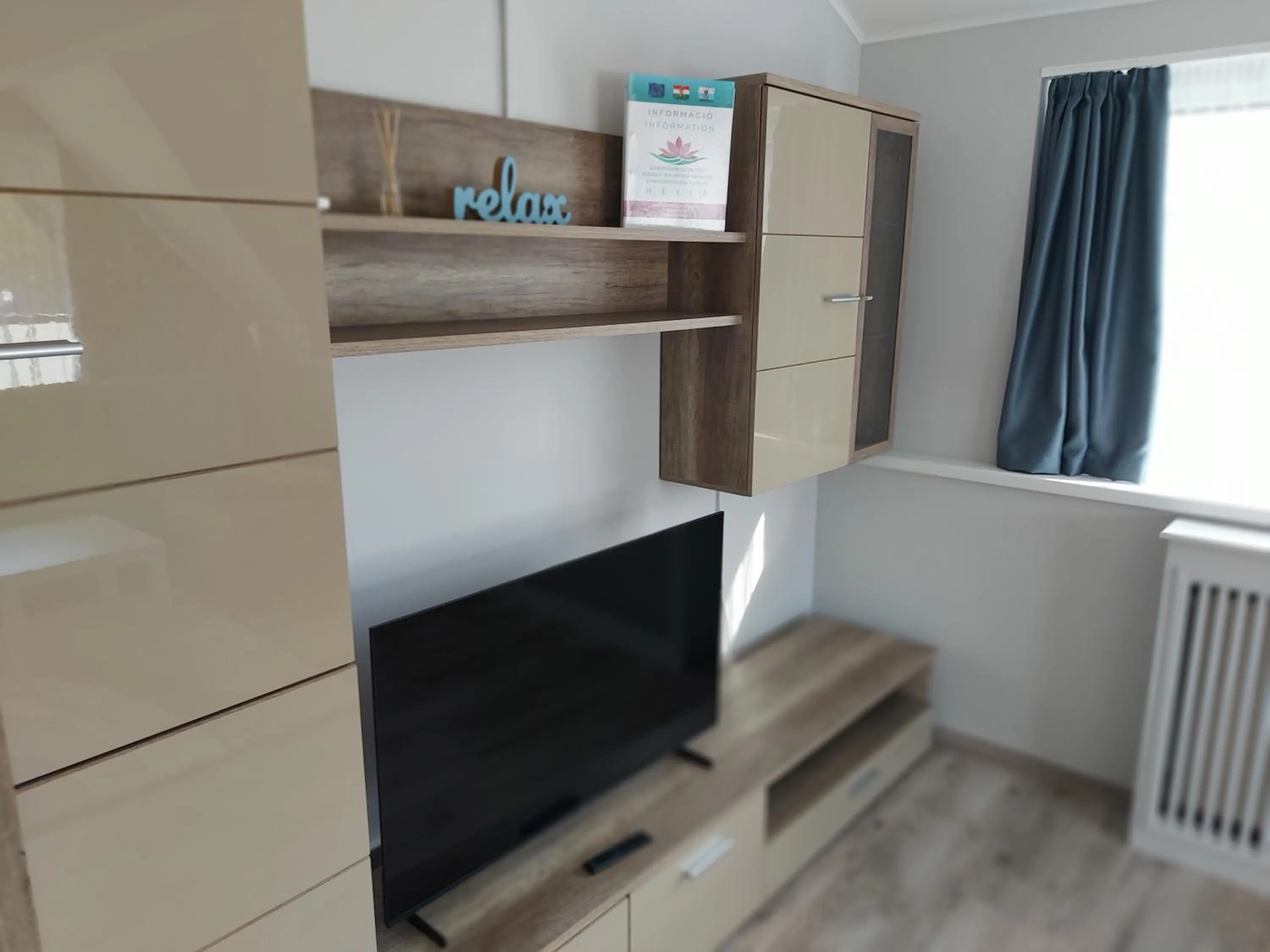 Living room in Cafe Relax Apartments
