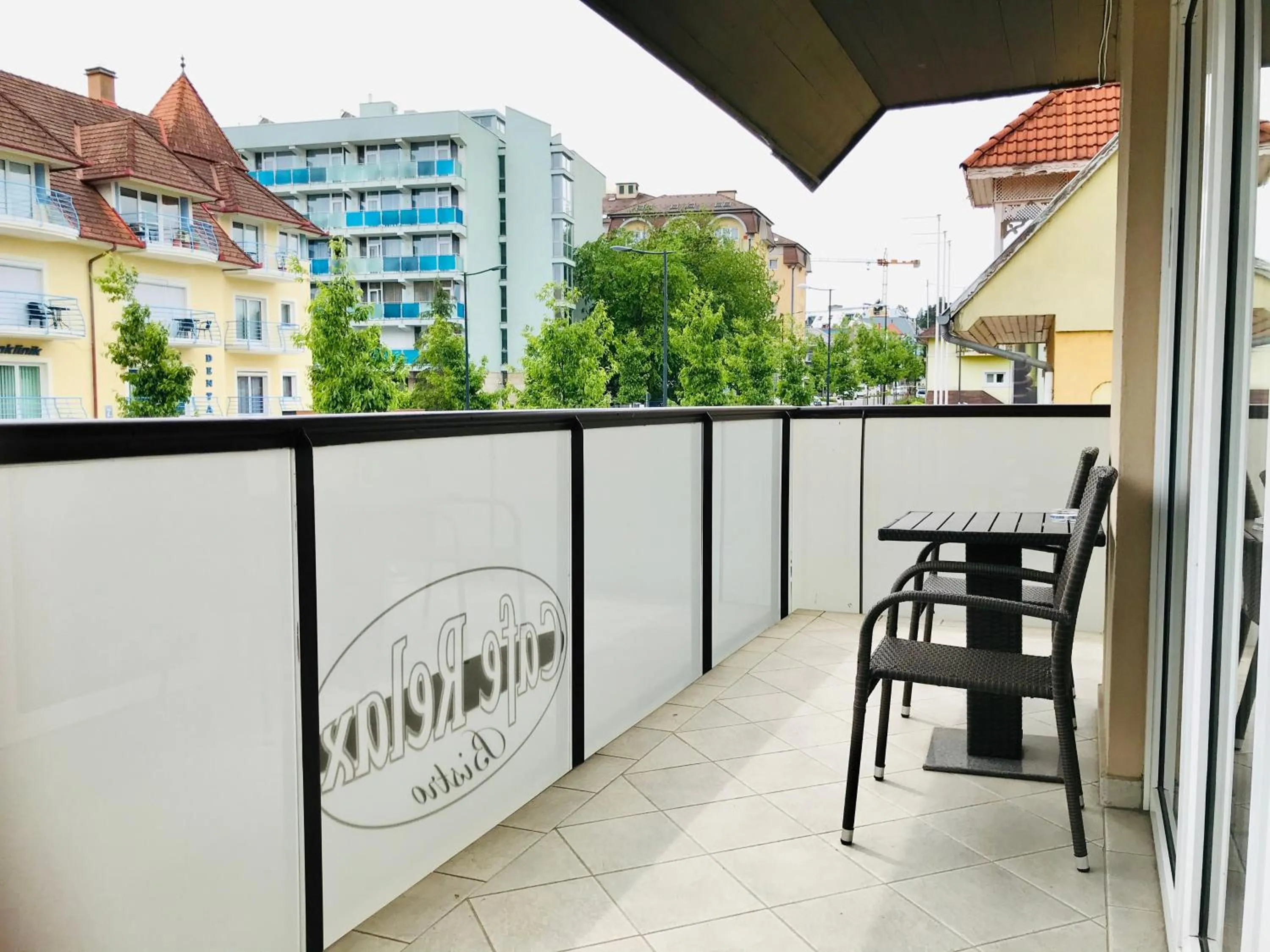 Balcony/Terrace in Cafe Relax Apartments