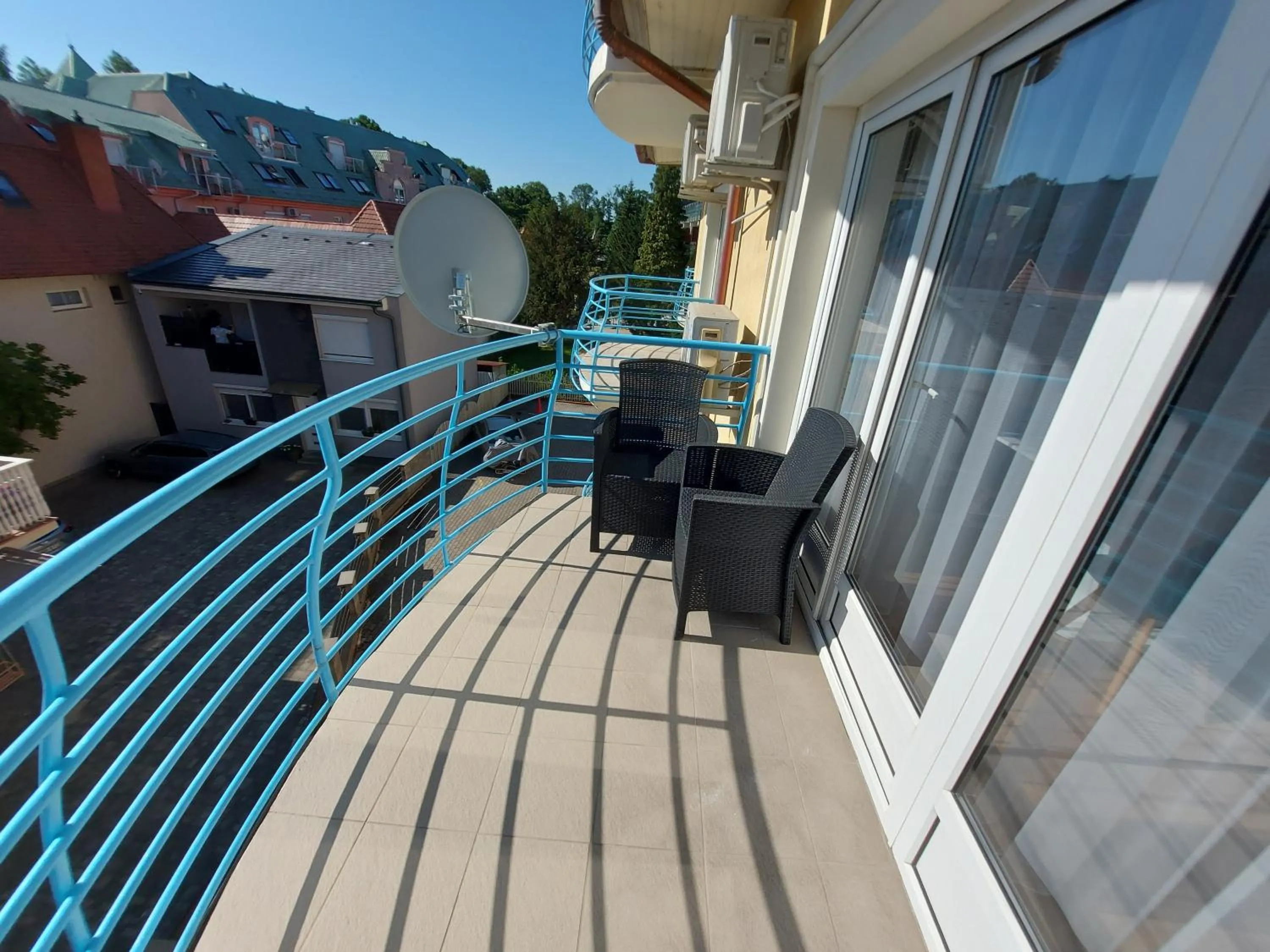 Balcony/Terrace in Cafe Relax Apartments