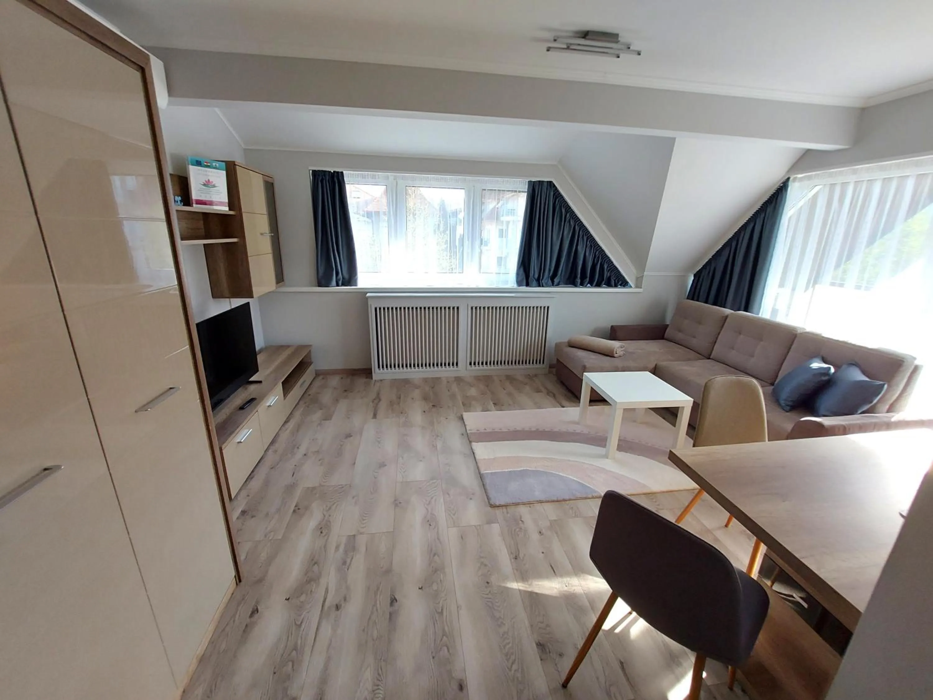 Living room in Cafe Relax Apartments