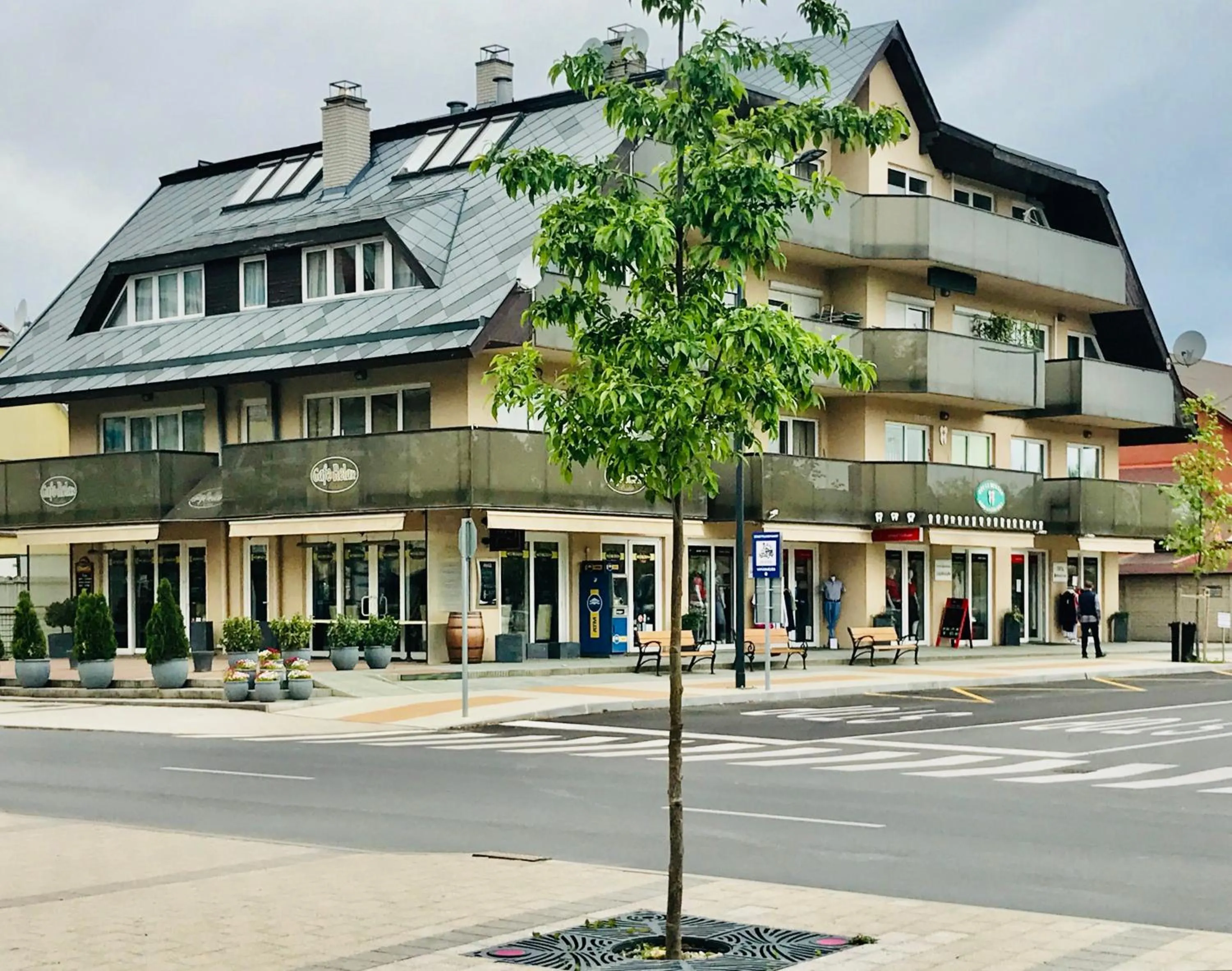 Property building in Cafe Relax Apartments