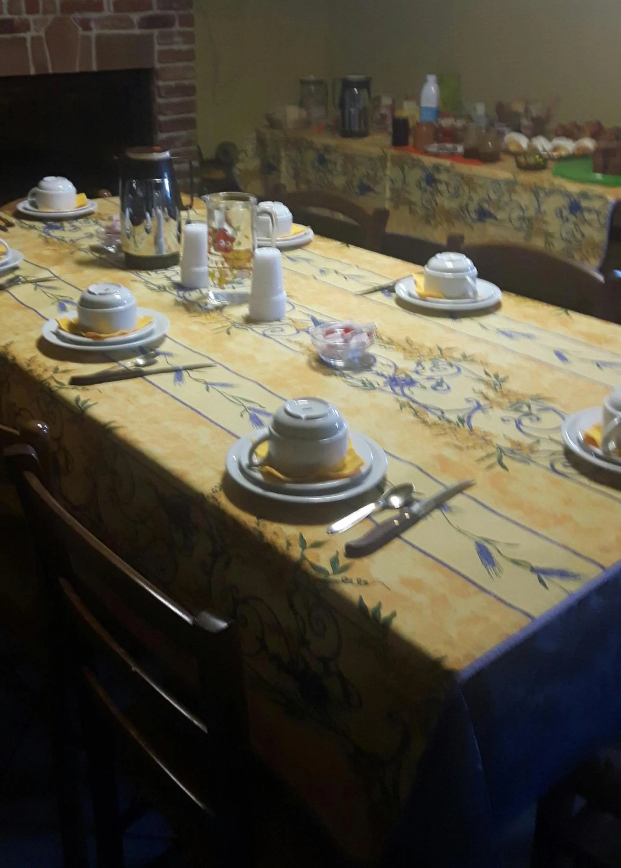 Communal kitchen in B&B Borgo Valagnesi casa Annarita