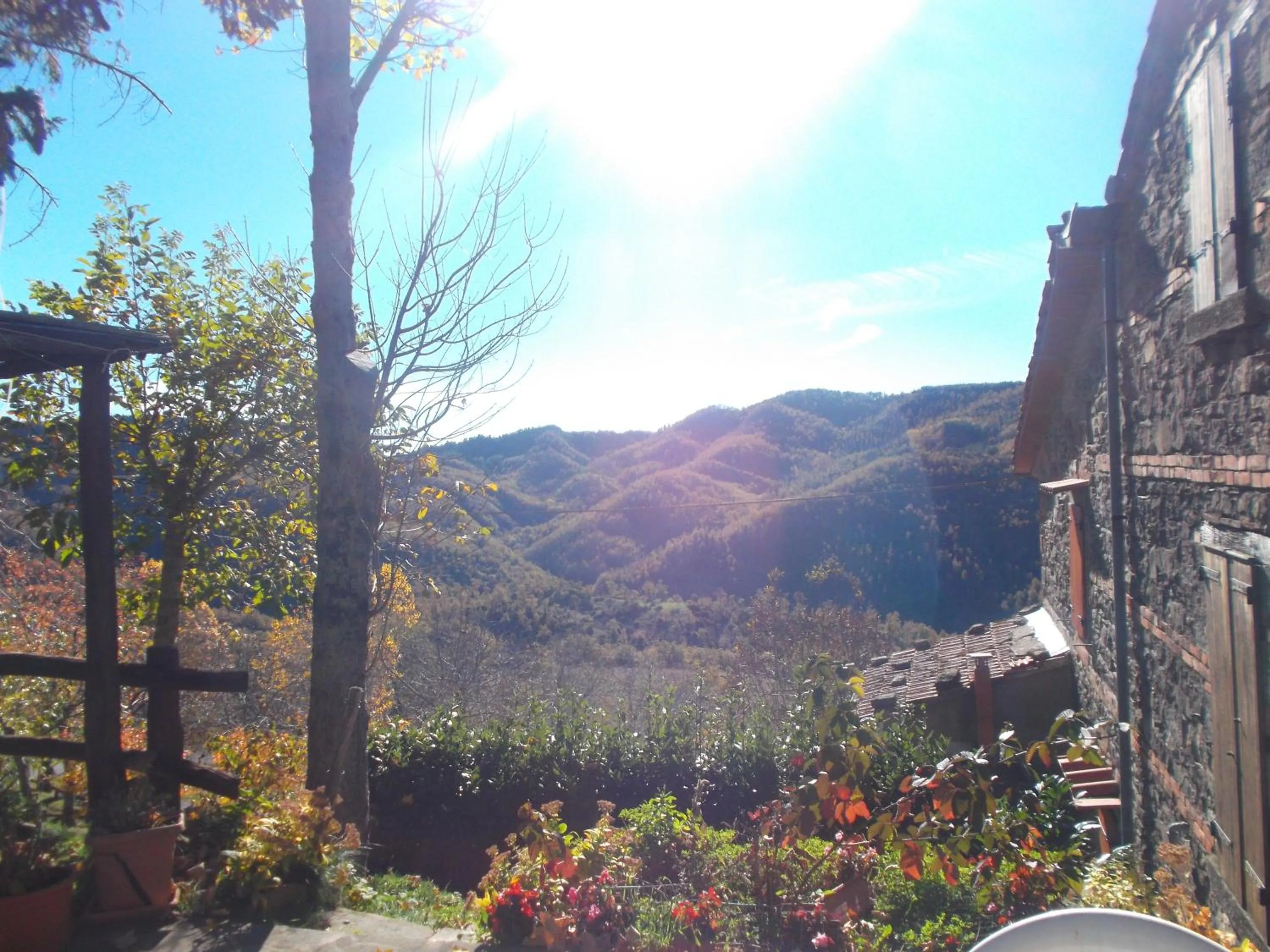 Mountain view in B&B Borgo Valagnesi casa Annarita