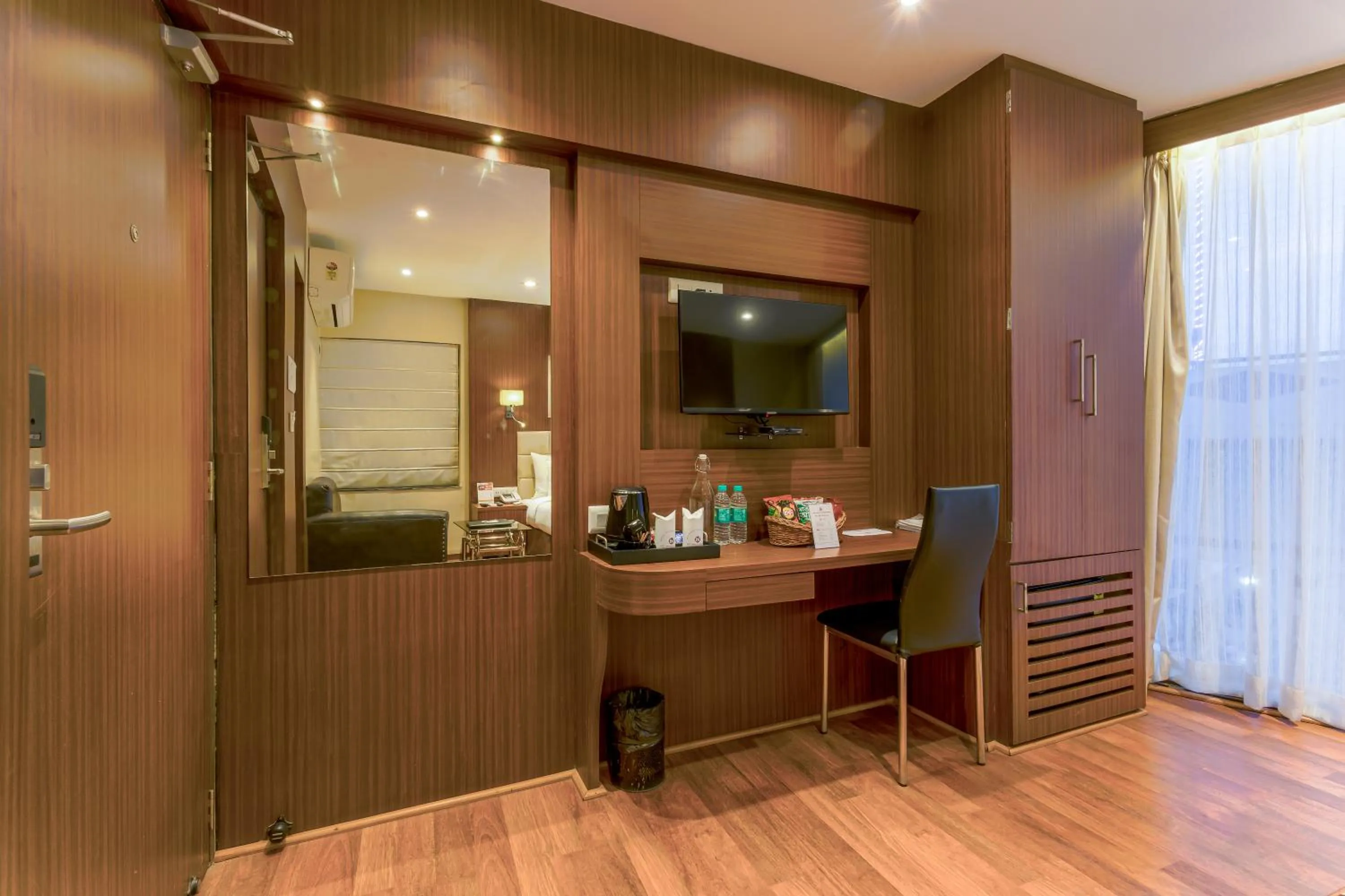 wardrobe in Hotel Sawood International