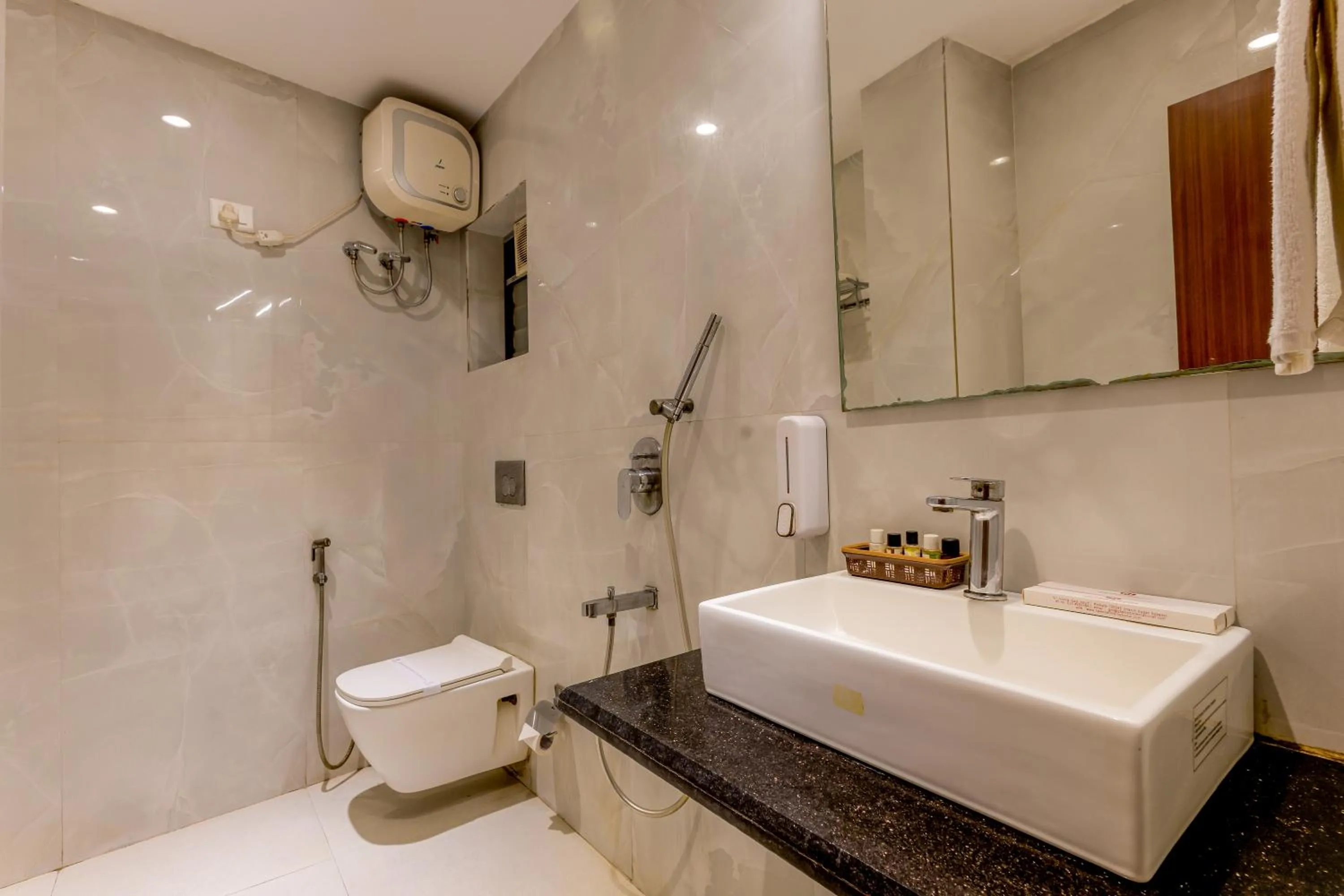 Bathroom in Hotel Sawood International