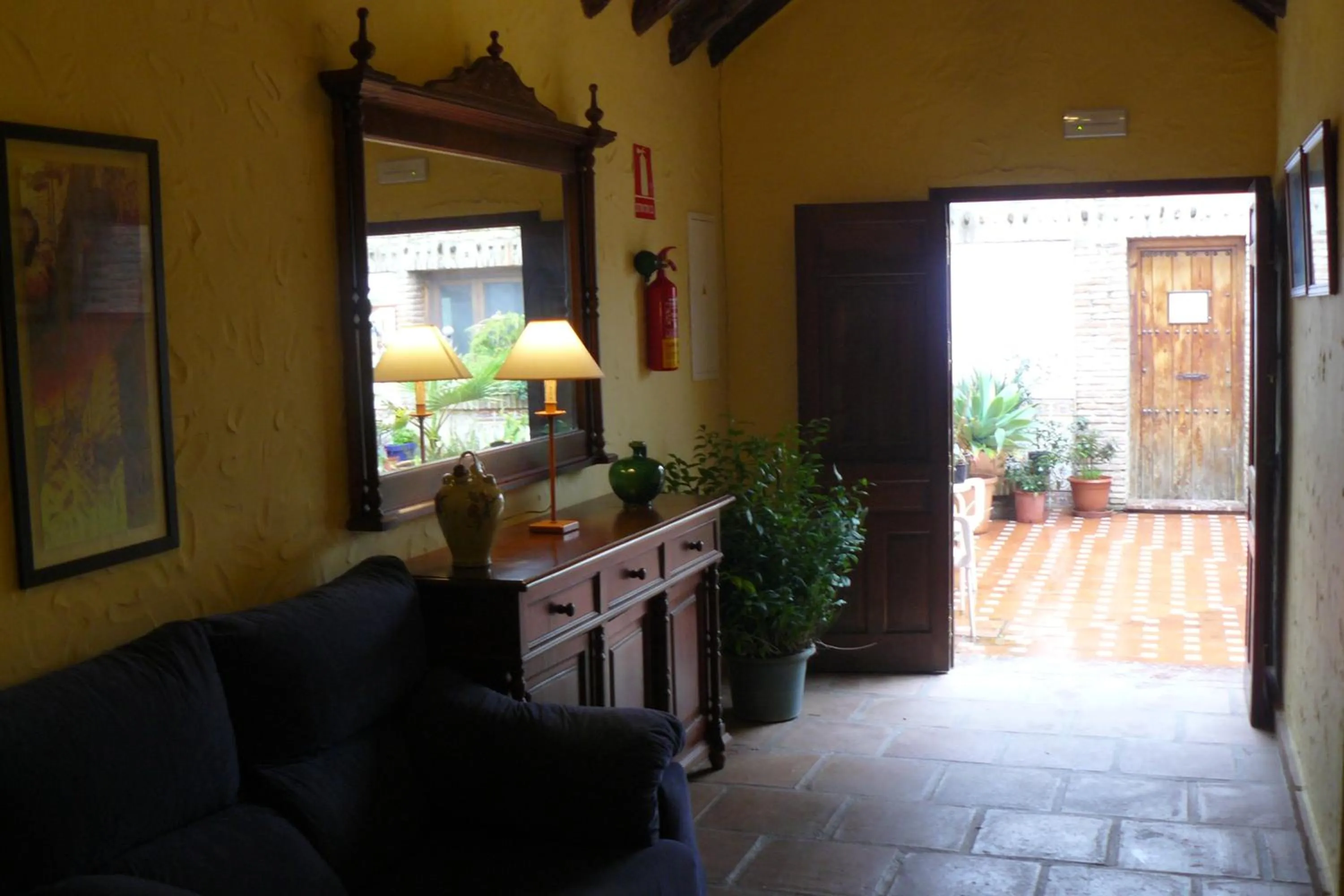 Lobby or reception in Hotel Restaurante Las Buitreras