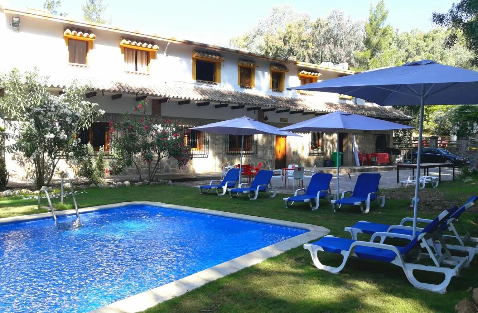 Garden in Hotel Restaurante Las Buitreras