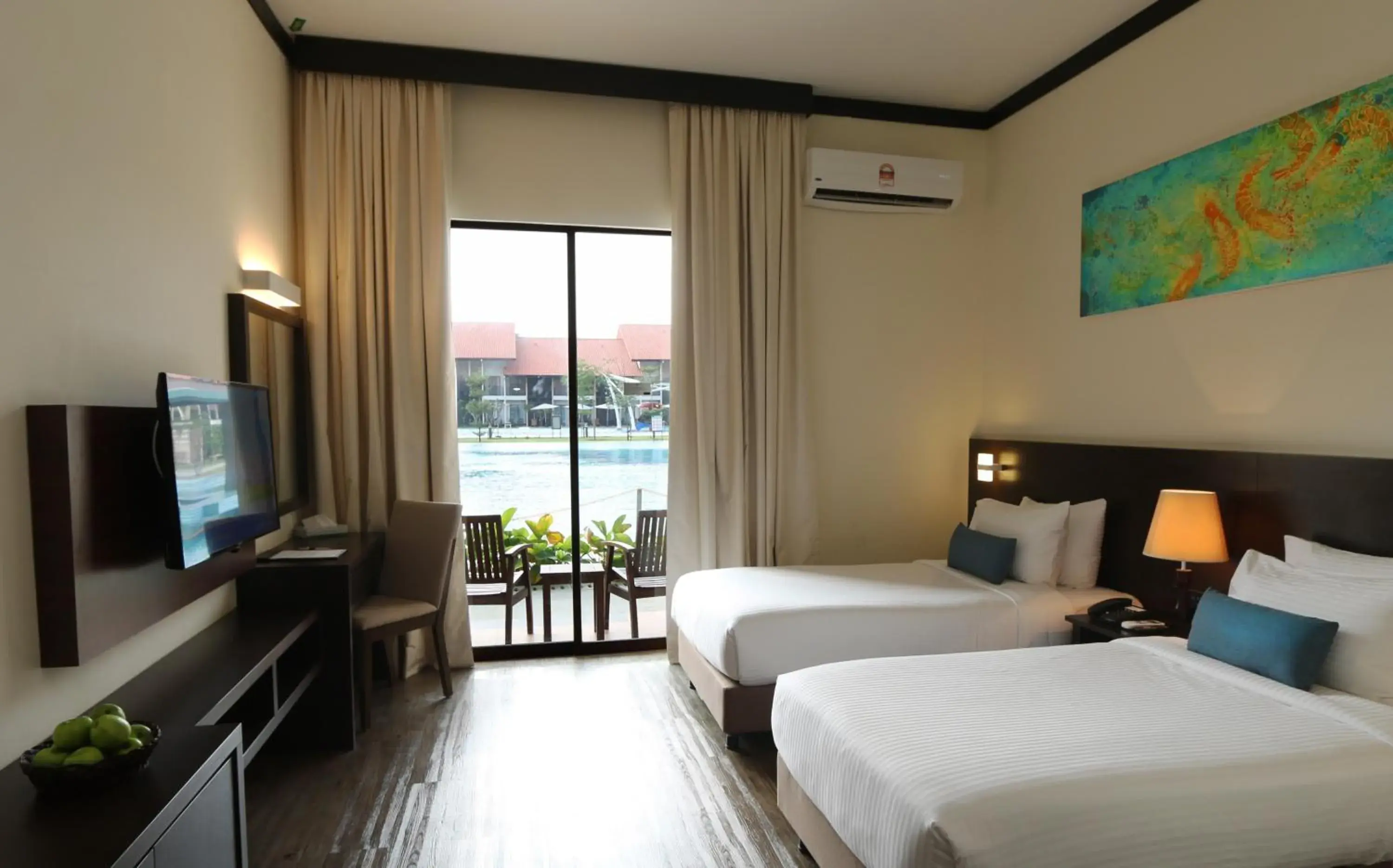 Superior Twin Room in Villea Rompin Resort & Golf Superior Twin Room in Villea Rompin Resort & Golf