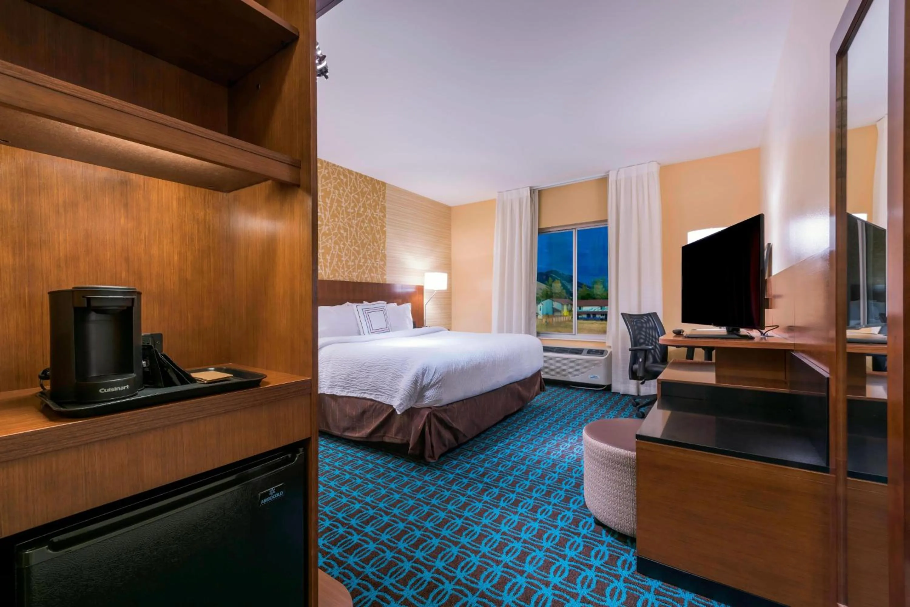 Photo of the whole room, Bed in Fairfield Inn by Marriott Afton Star Valley