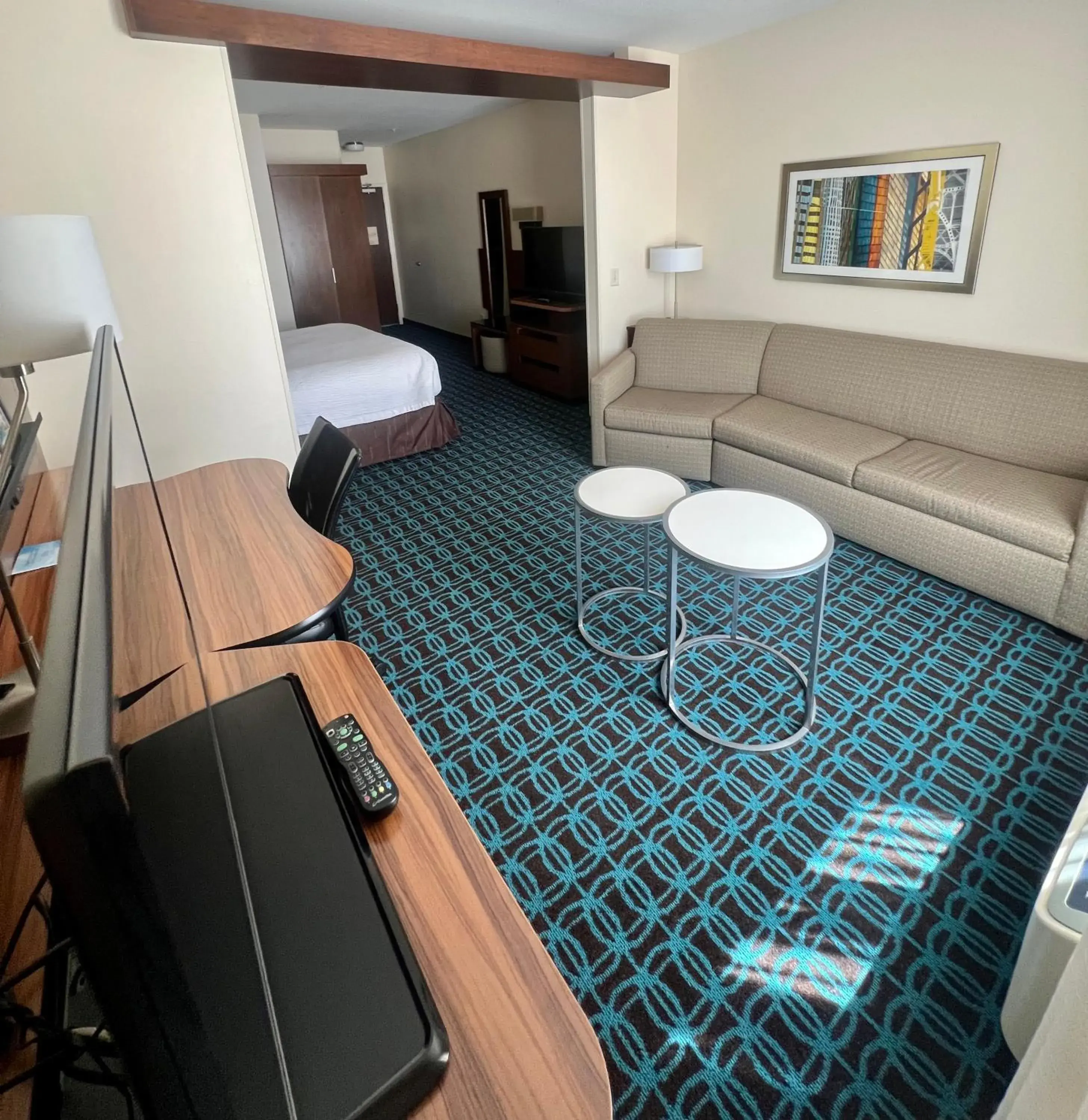 Studio King Room with Sofa Bed in Fairfield Inn by Marriott Afton Star Valley Studio King Room with Sofa Bed in Fairfield Inn by Marriott Afton Star Valley