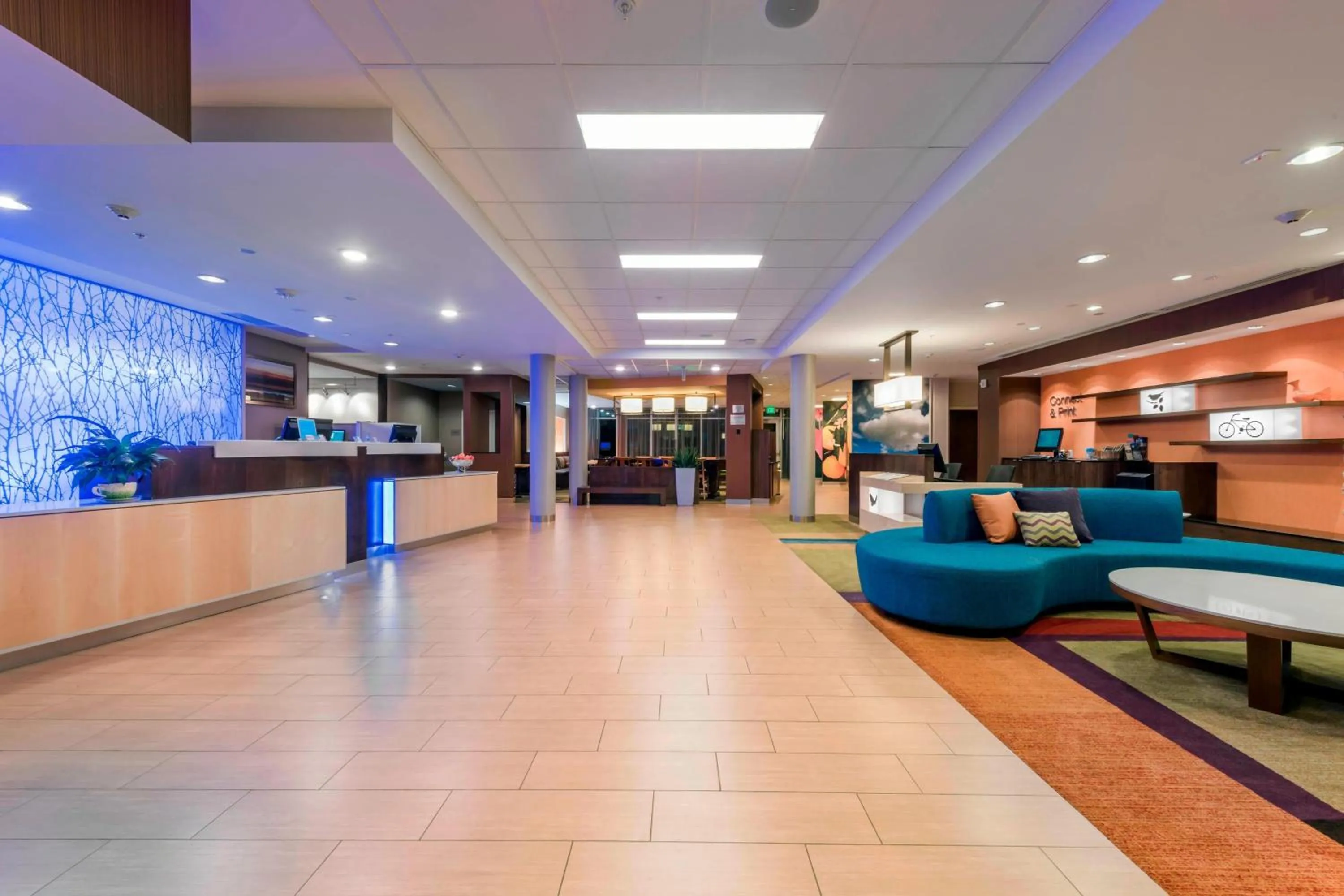 Lobby or reception in Fairfield Inn by Marriott Afton Star Valley