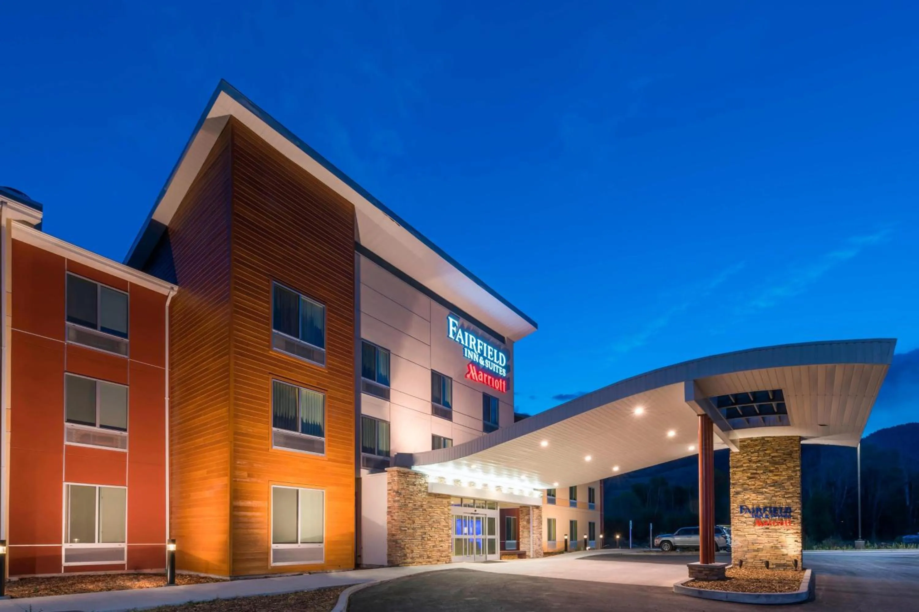 Property building in Fairfield Inn by Marriott Afton Star Valley
