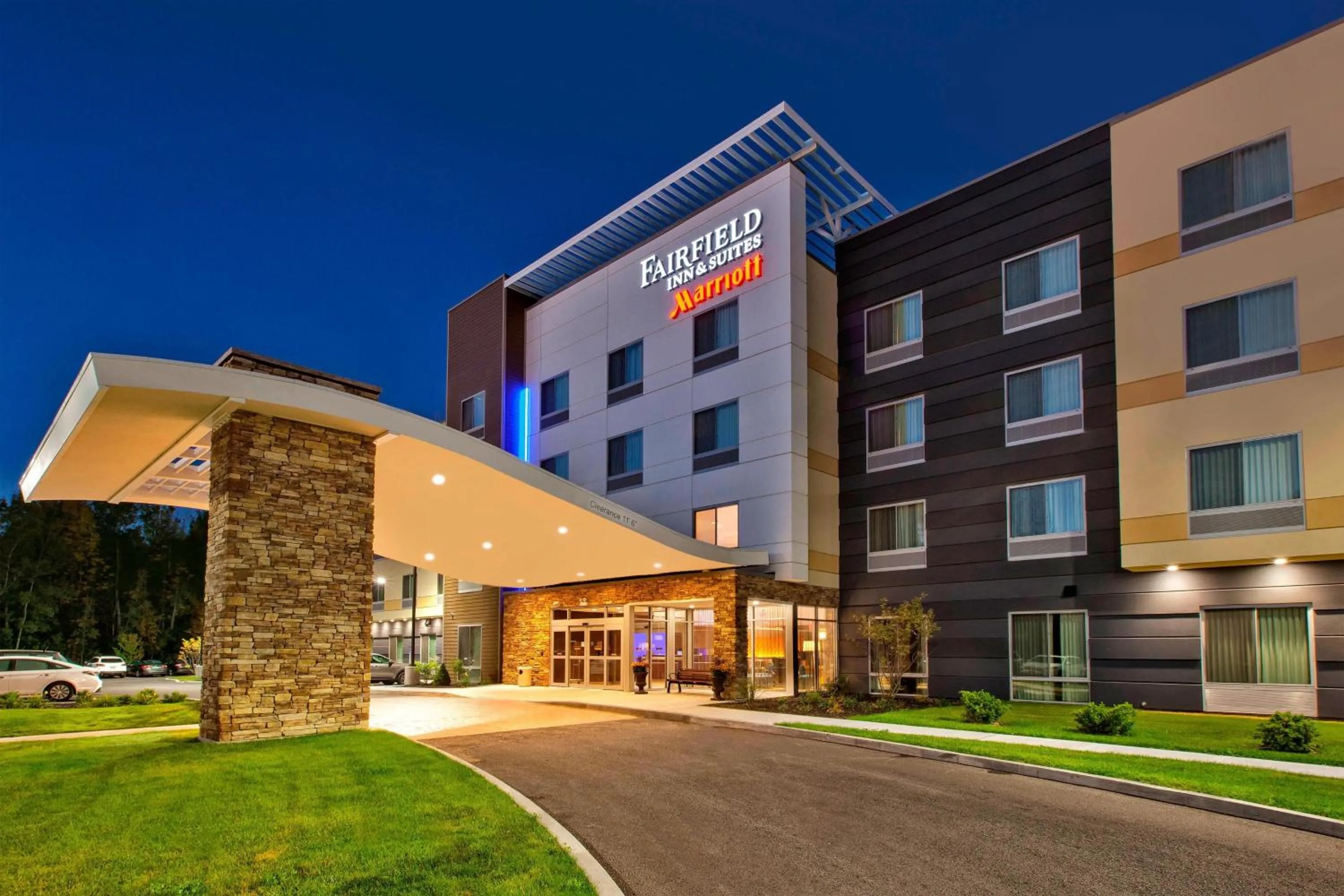 Property building in Fairfield Inn & Suites by Marriott Plattsburgh