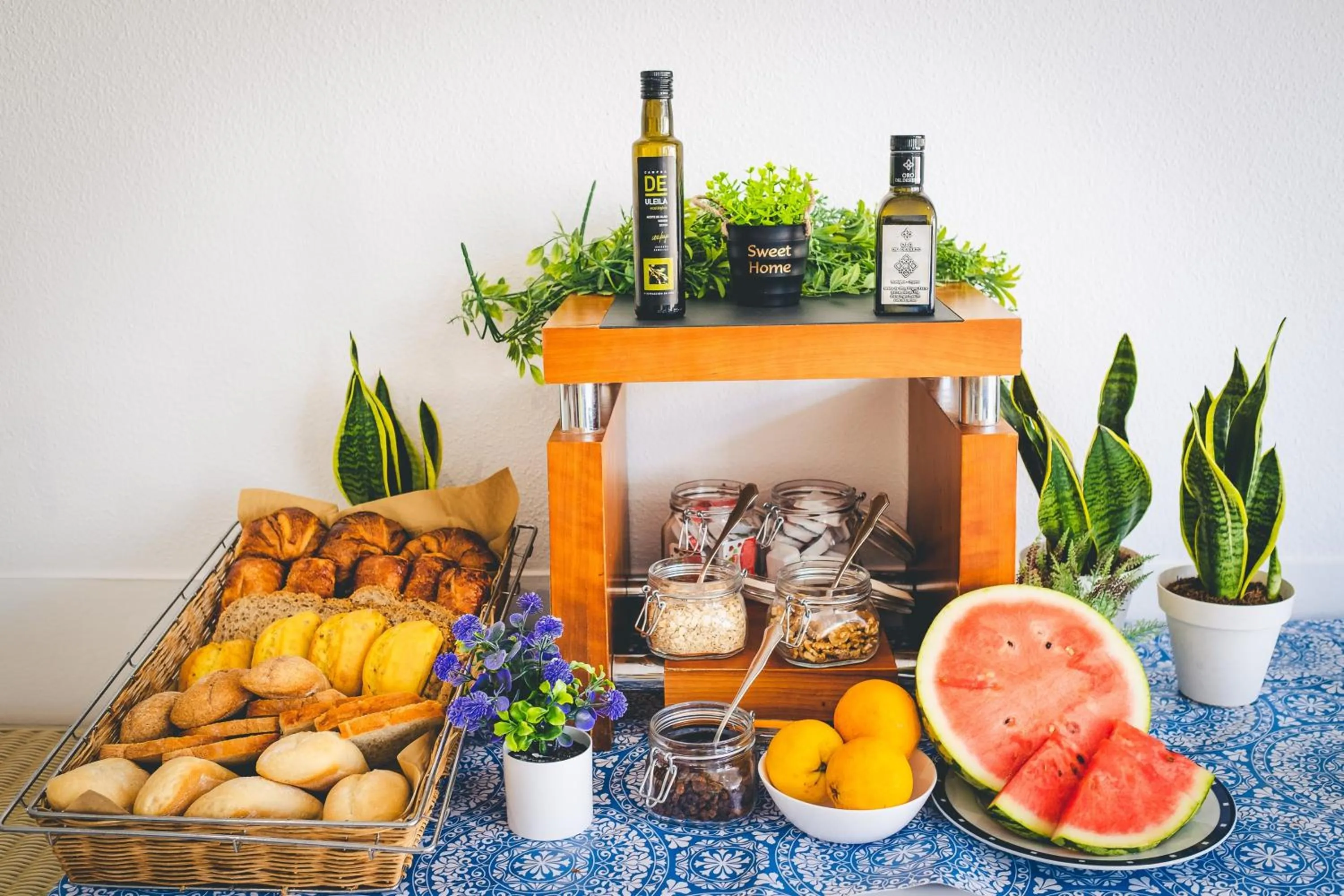 Buffet breakfast in Hotel Don Ignacio