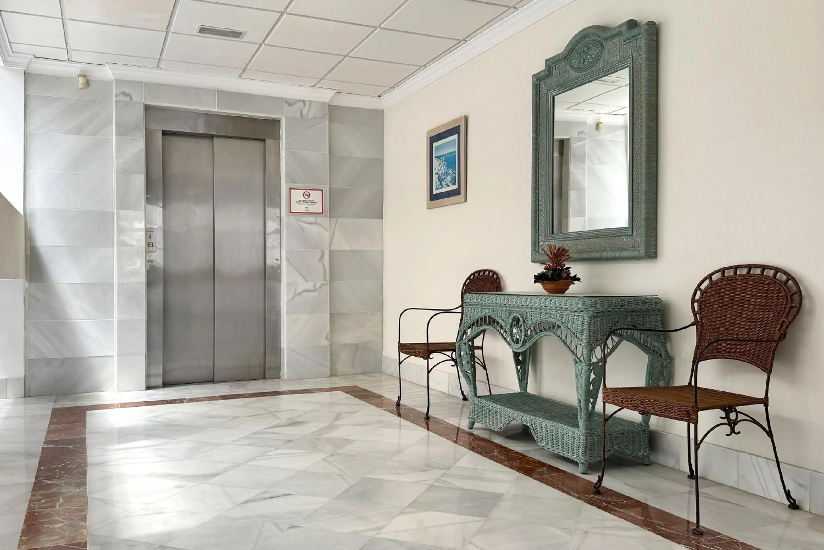 elevator in Hotel Don Ignacio