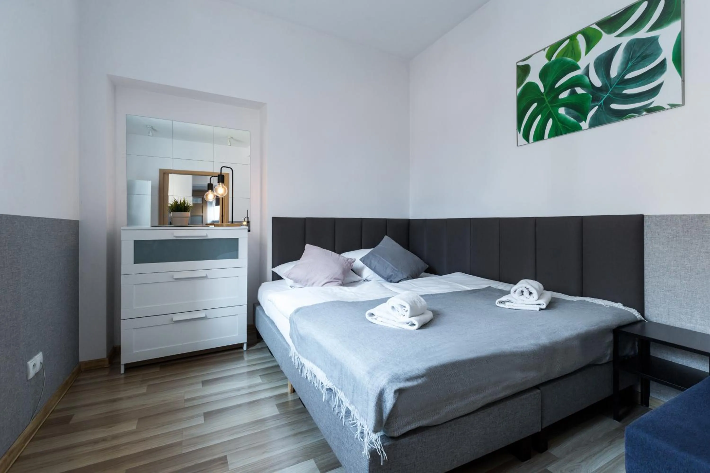 Bed in Wawel Cracow Old City Apartments - Friendhouse Apartments