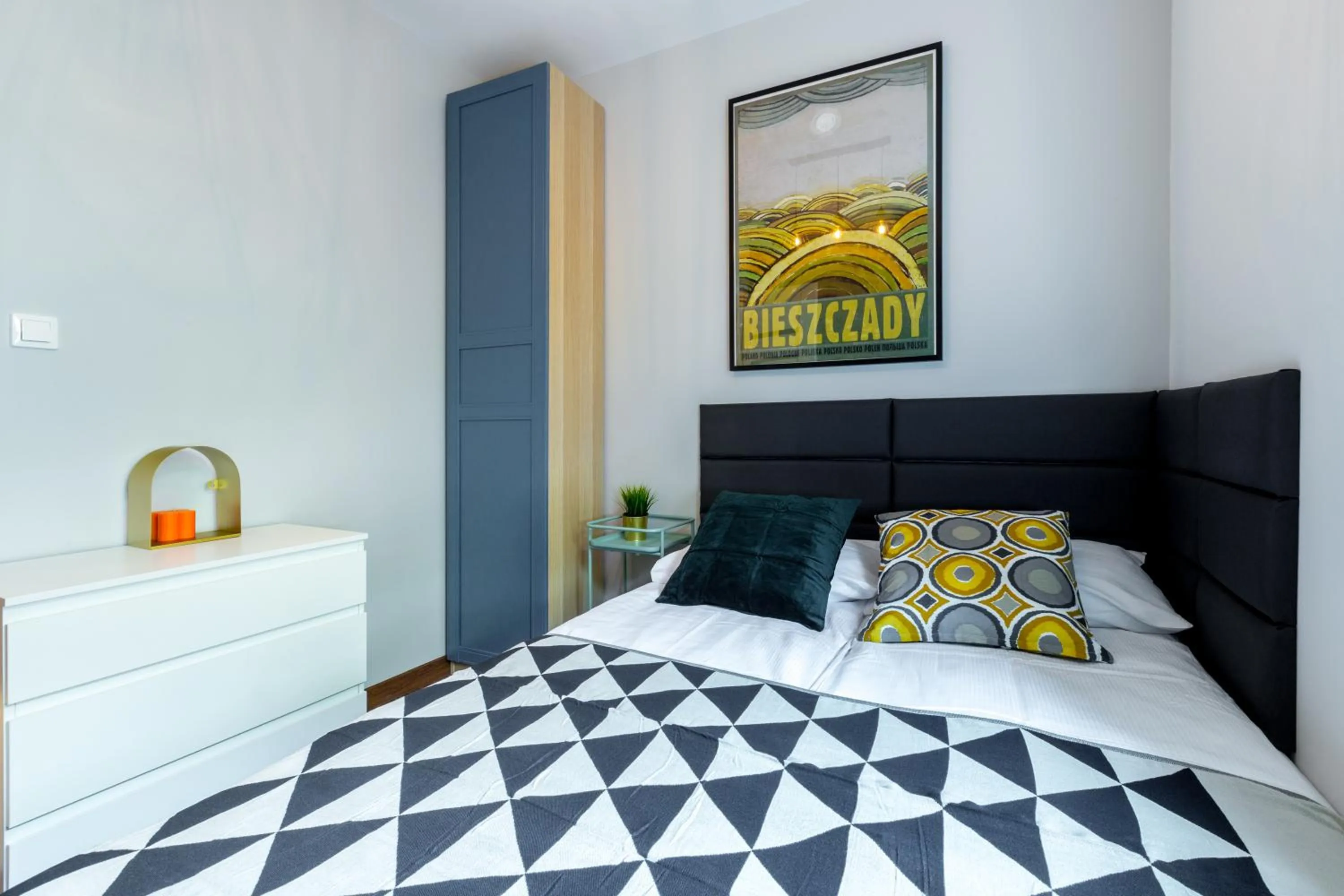 Bed in Wawel Cracow Old City Apartments - Friendhouse Apartments