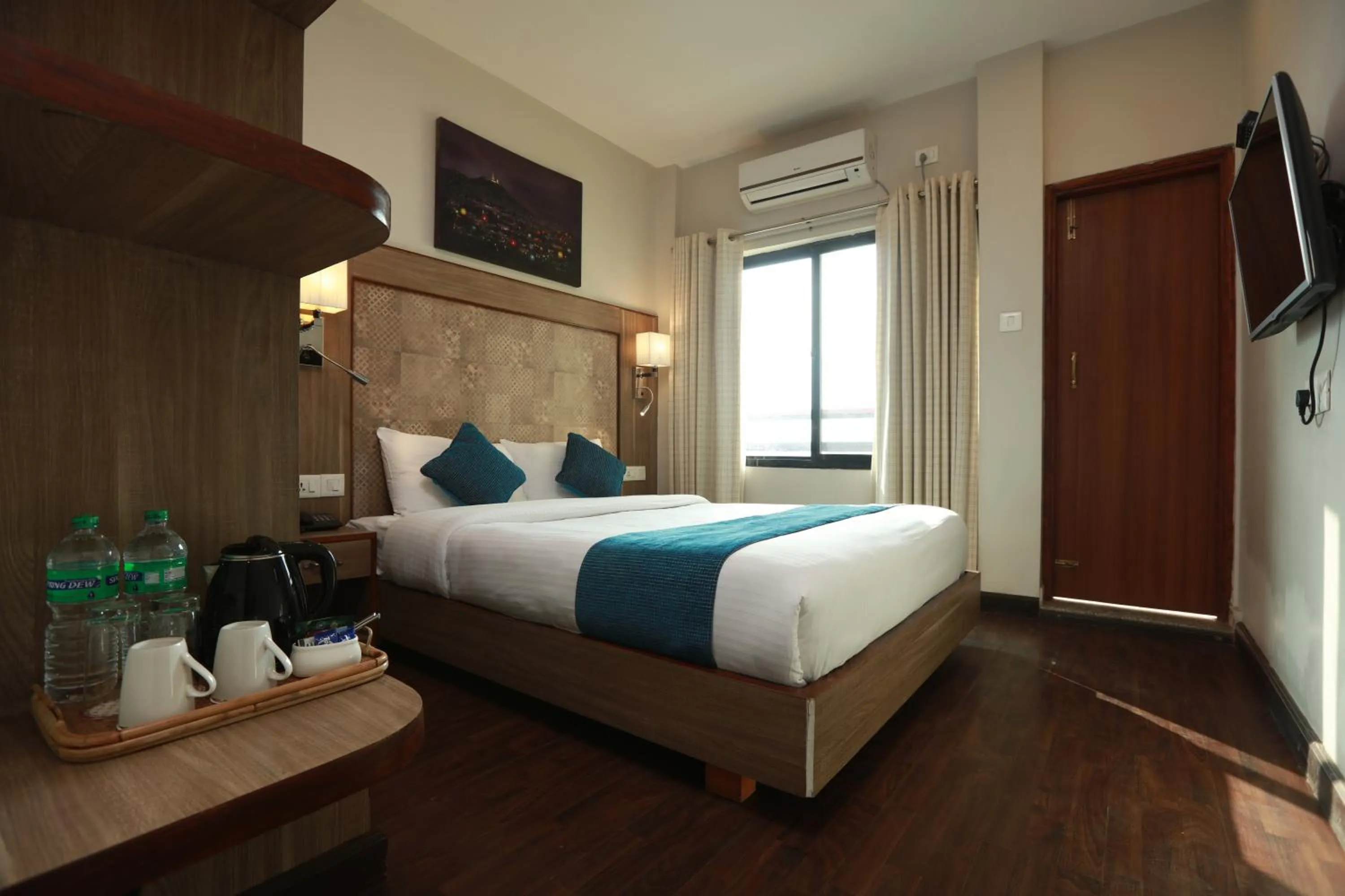 Bedroom, Bed in Hotel Arts Kathmandu