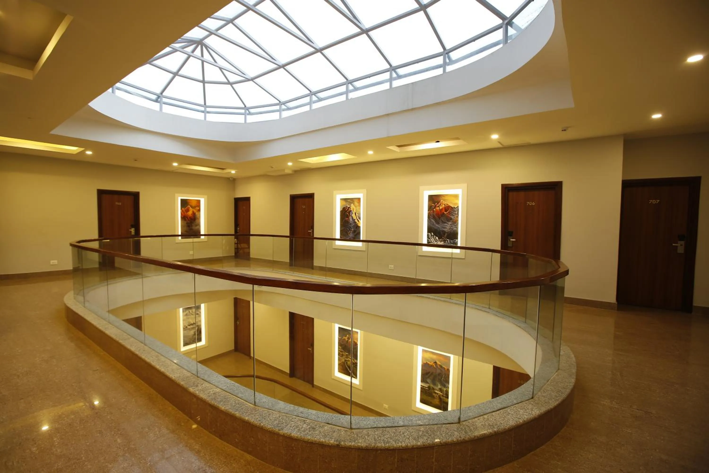 Decorative detail in Hotel Arts Kathmandu