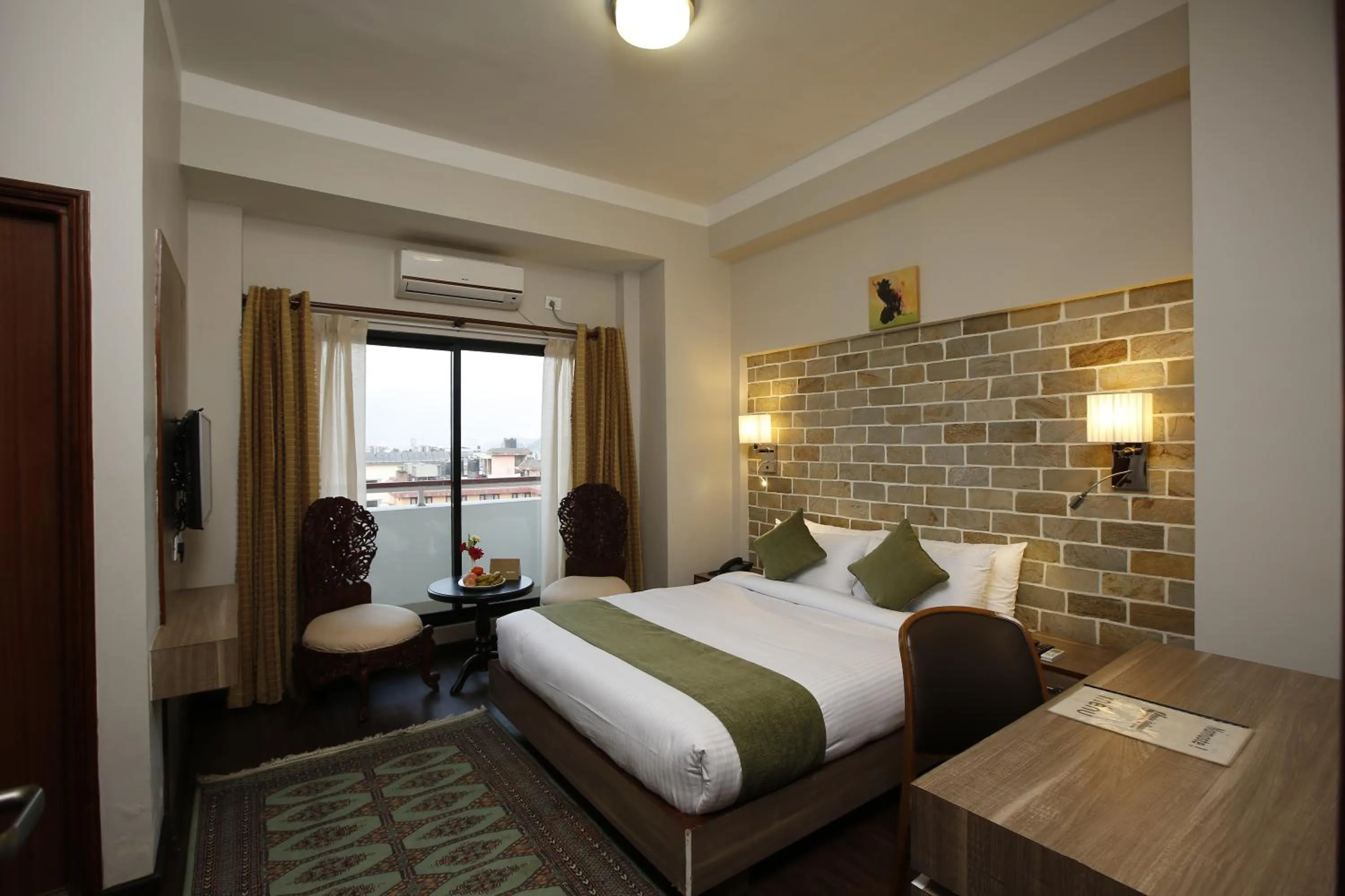 Photo of the whole room, Bed in Hotel Arts Kathmandu