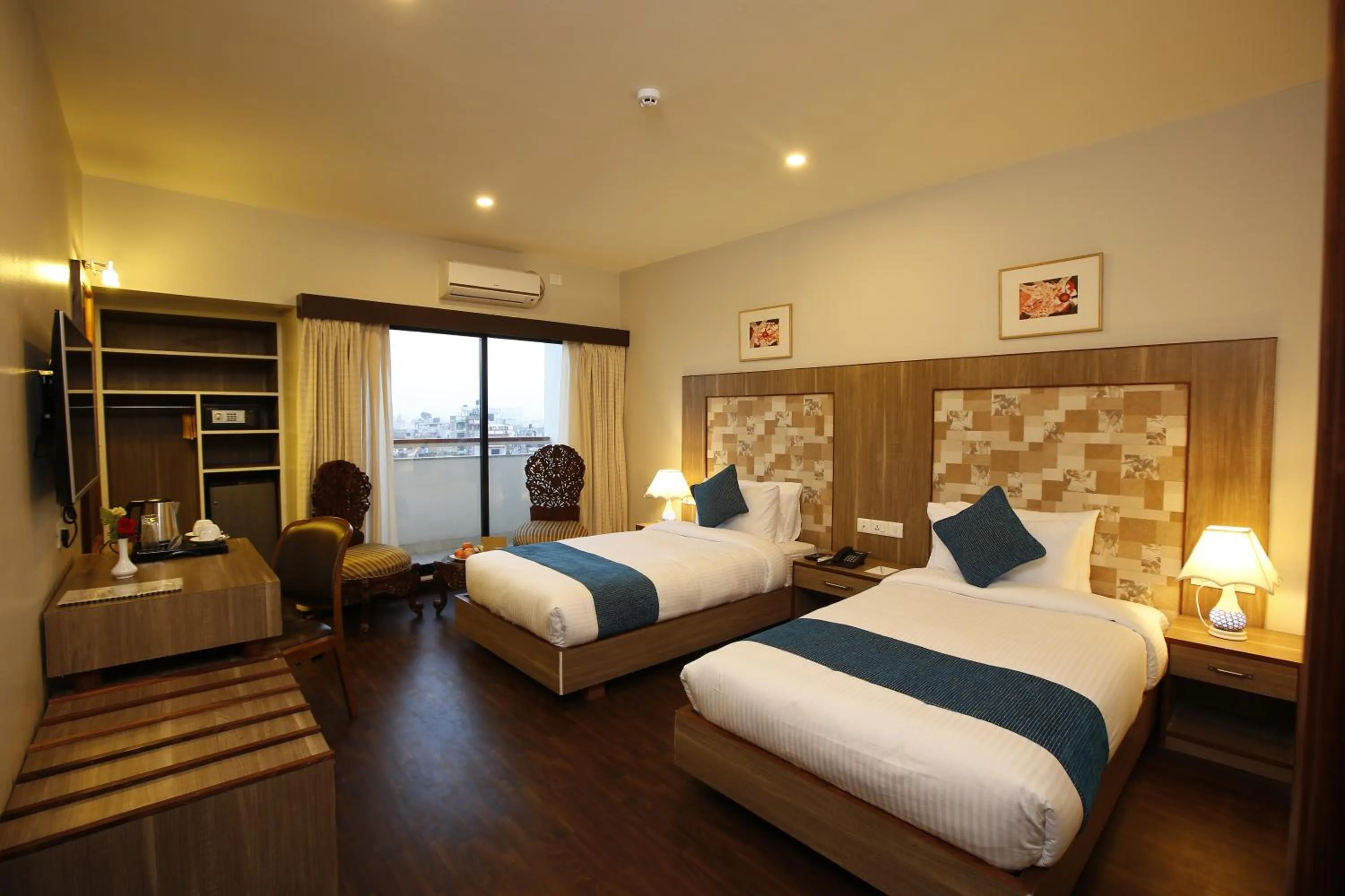Photo of the whole room, Bed in Hotel Arts Kathmandu