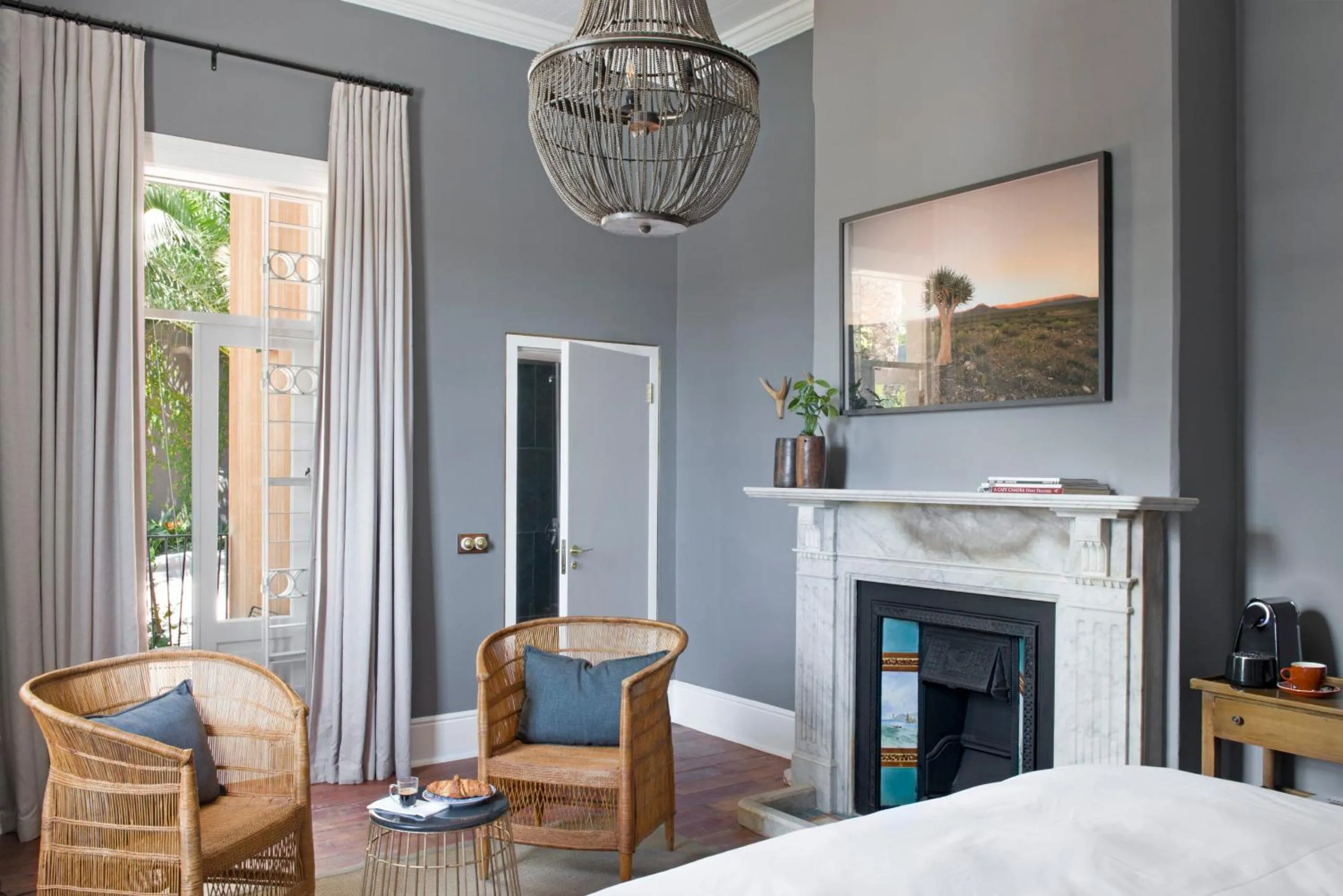 Seating area in Harpers House