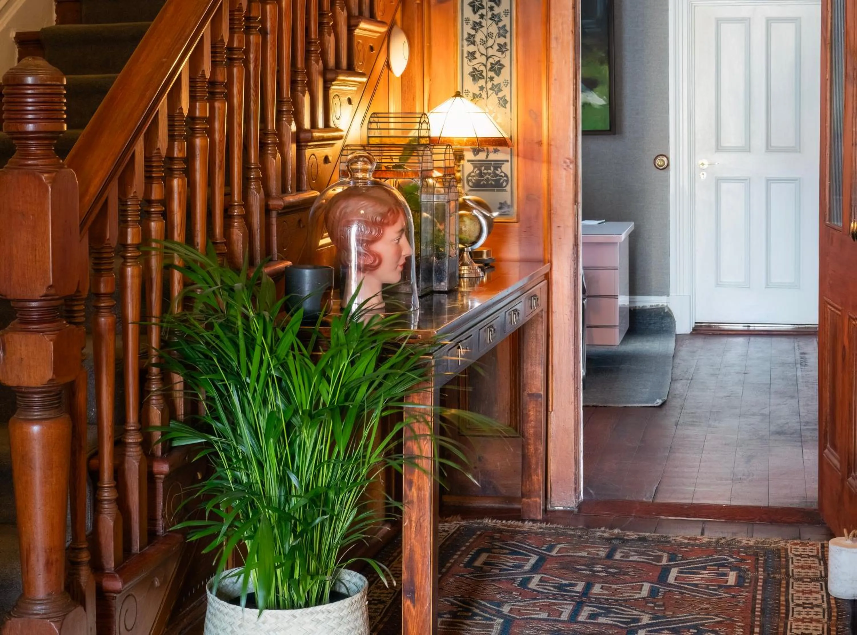 Facade/entrance in Harpers House