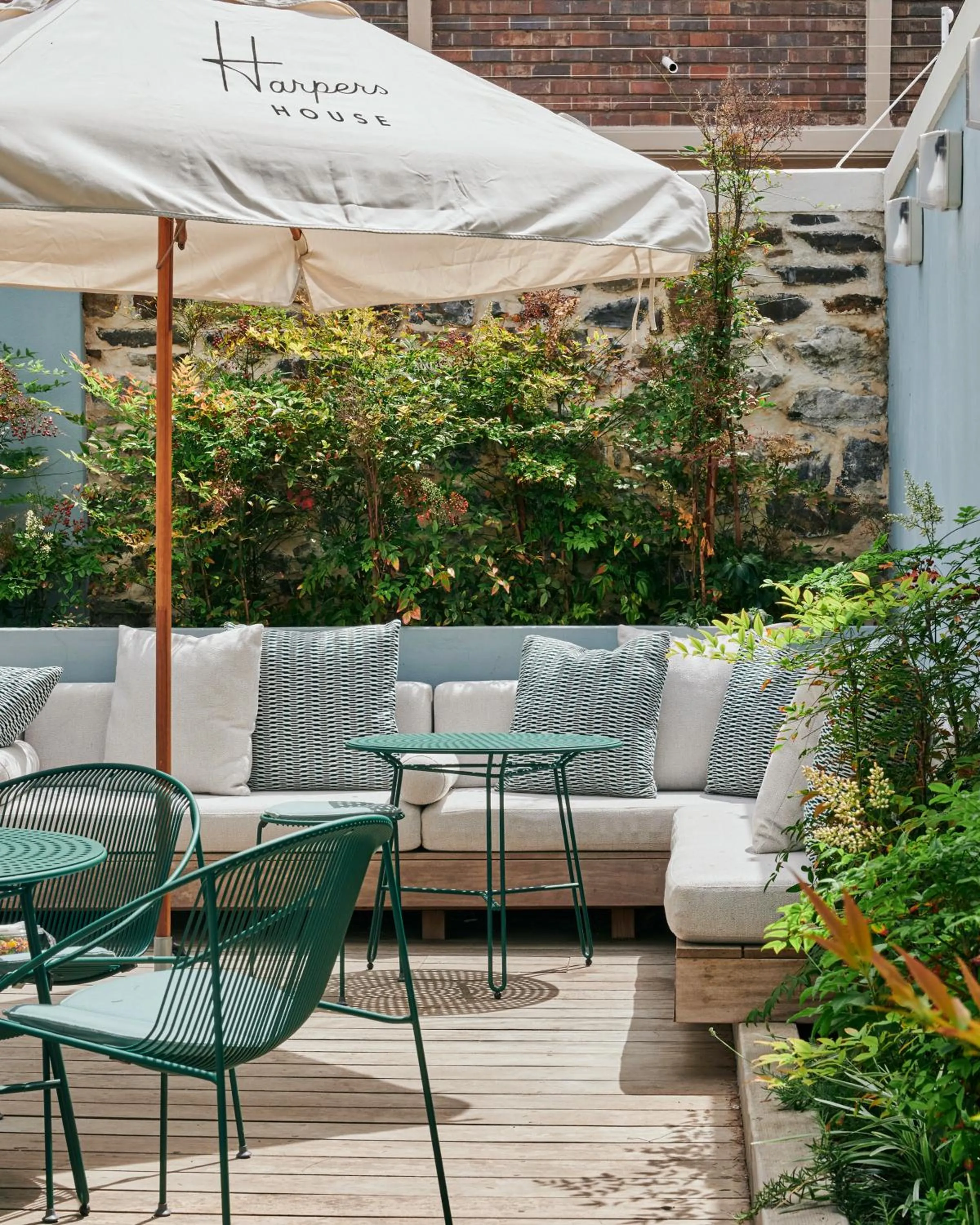 Patio in Harpers House