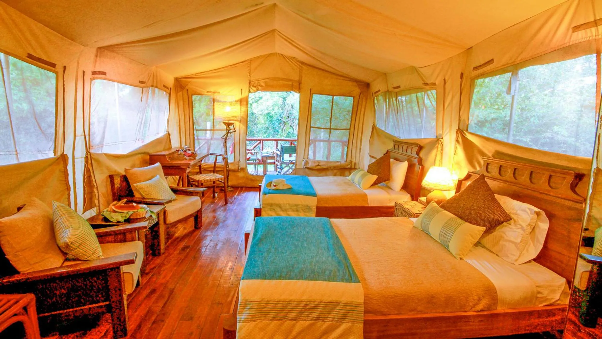 Bed in Mara Leisure Camp