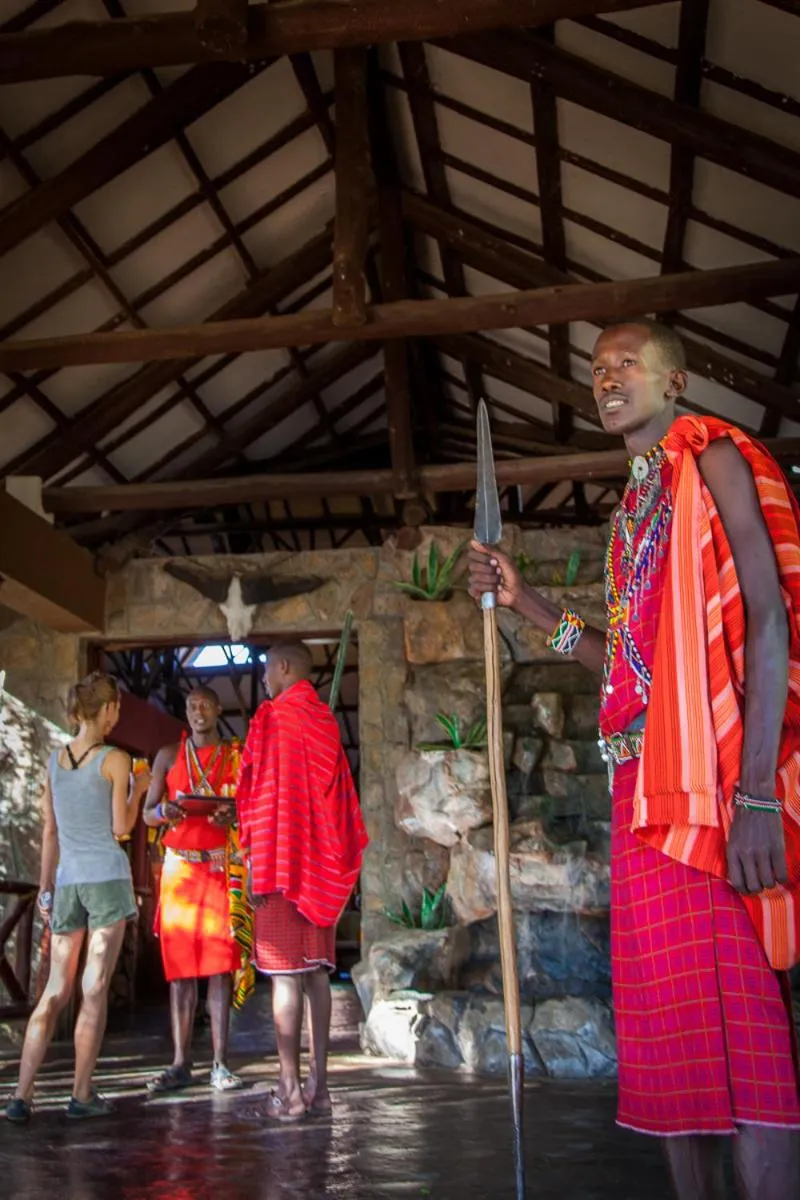 Facade/entrance in Mara Leisure Camp