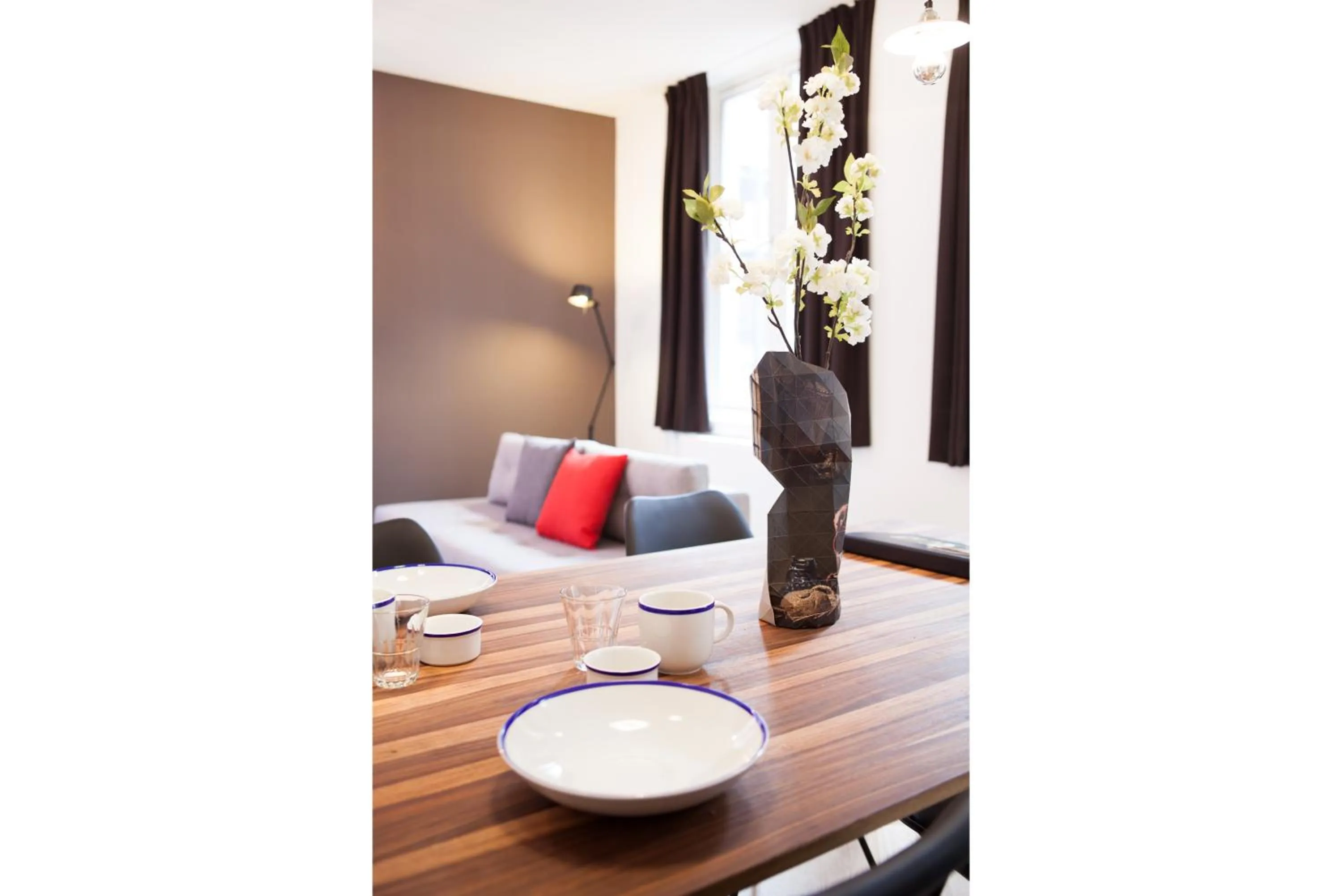 Living room in The Duke Boutique Apartments