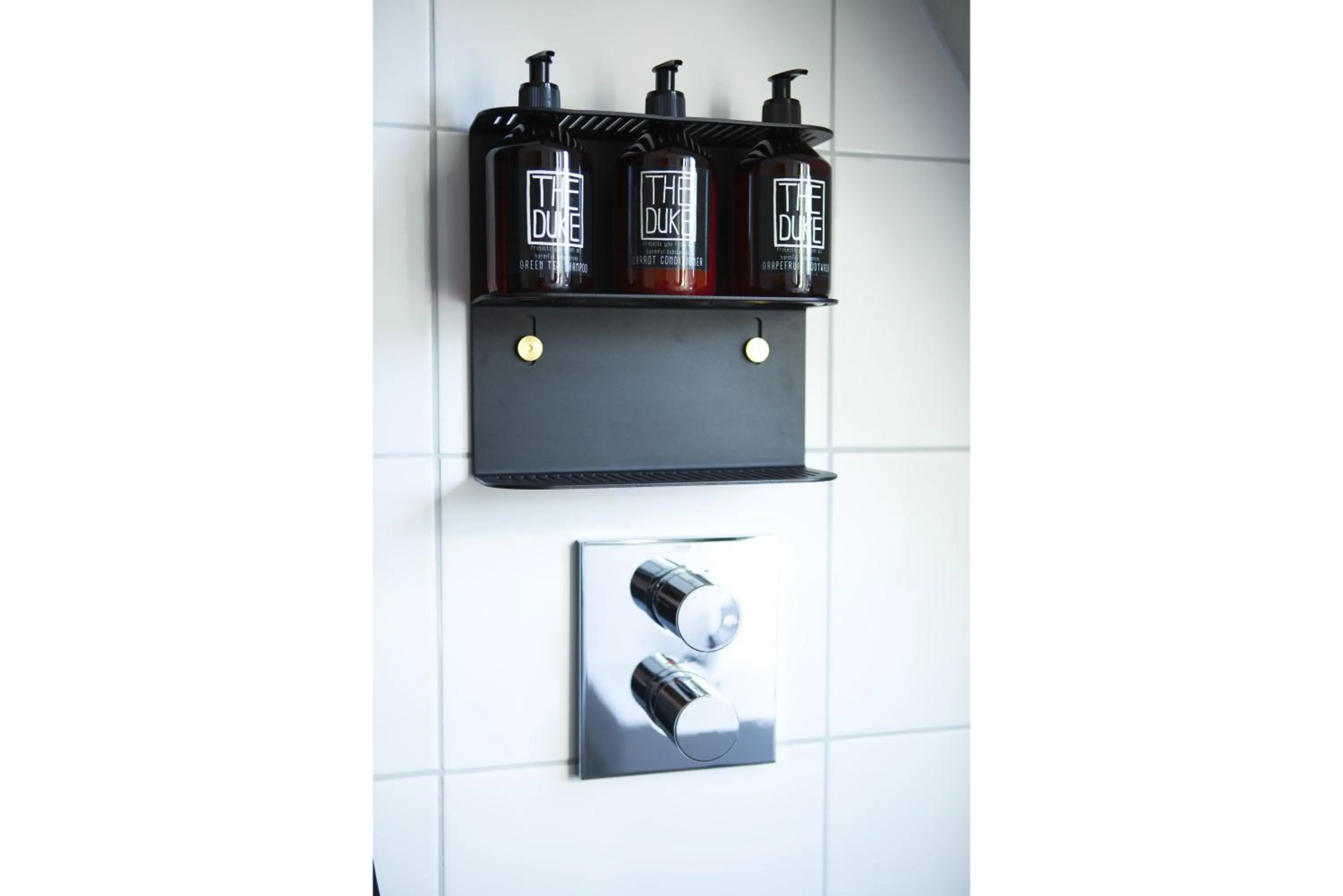 Shower in The Duke Boutique Apartments