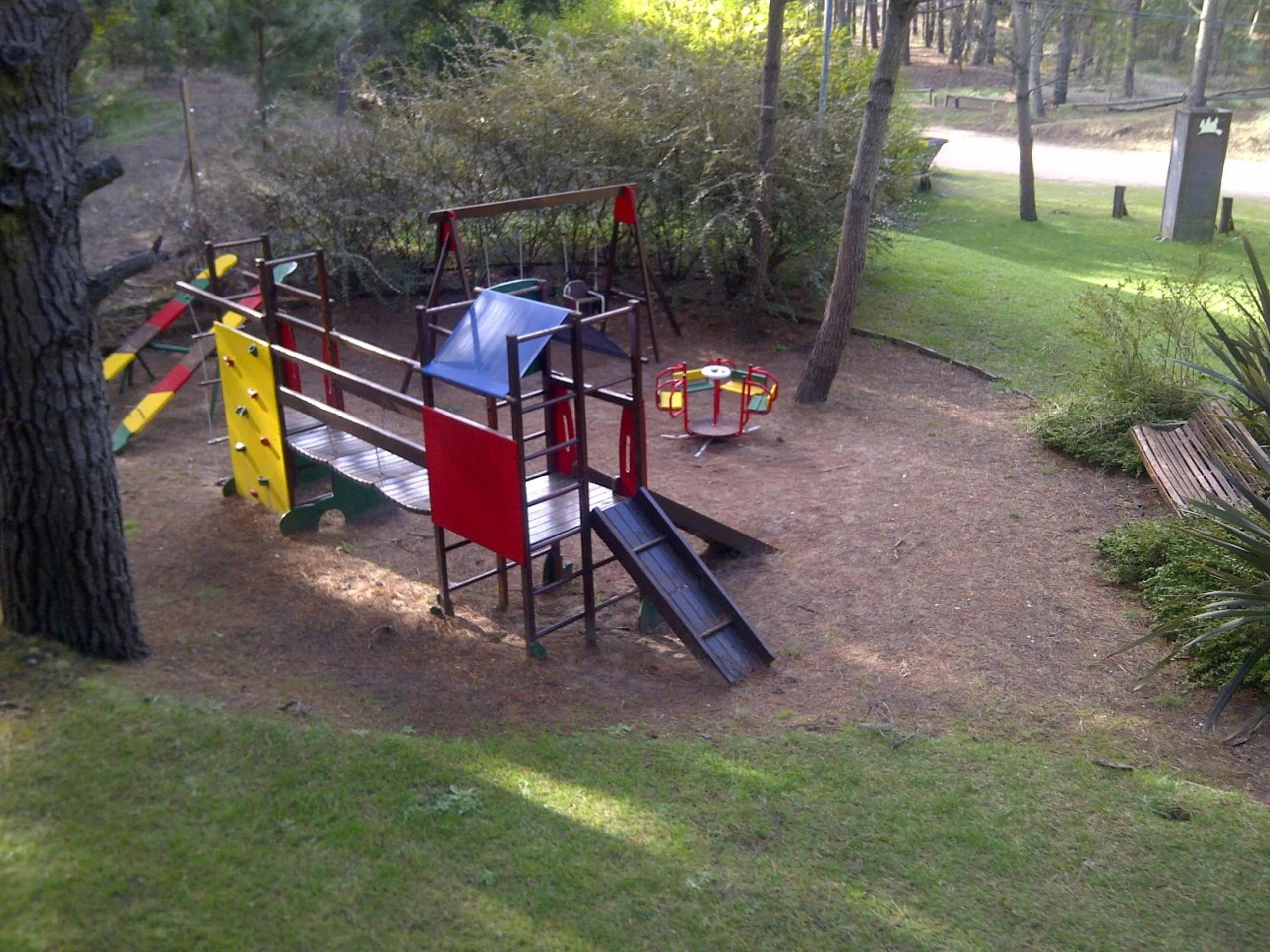 Children play ground in Altos Medanos Cabañas & Club de Bosque