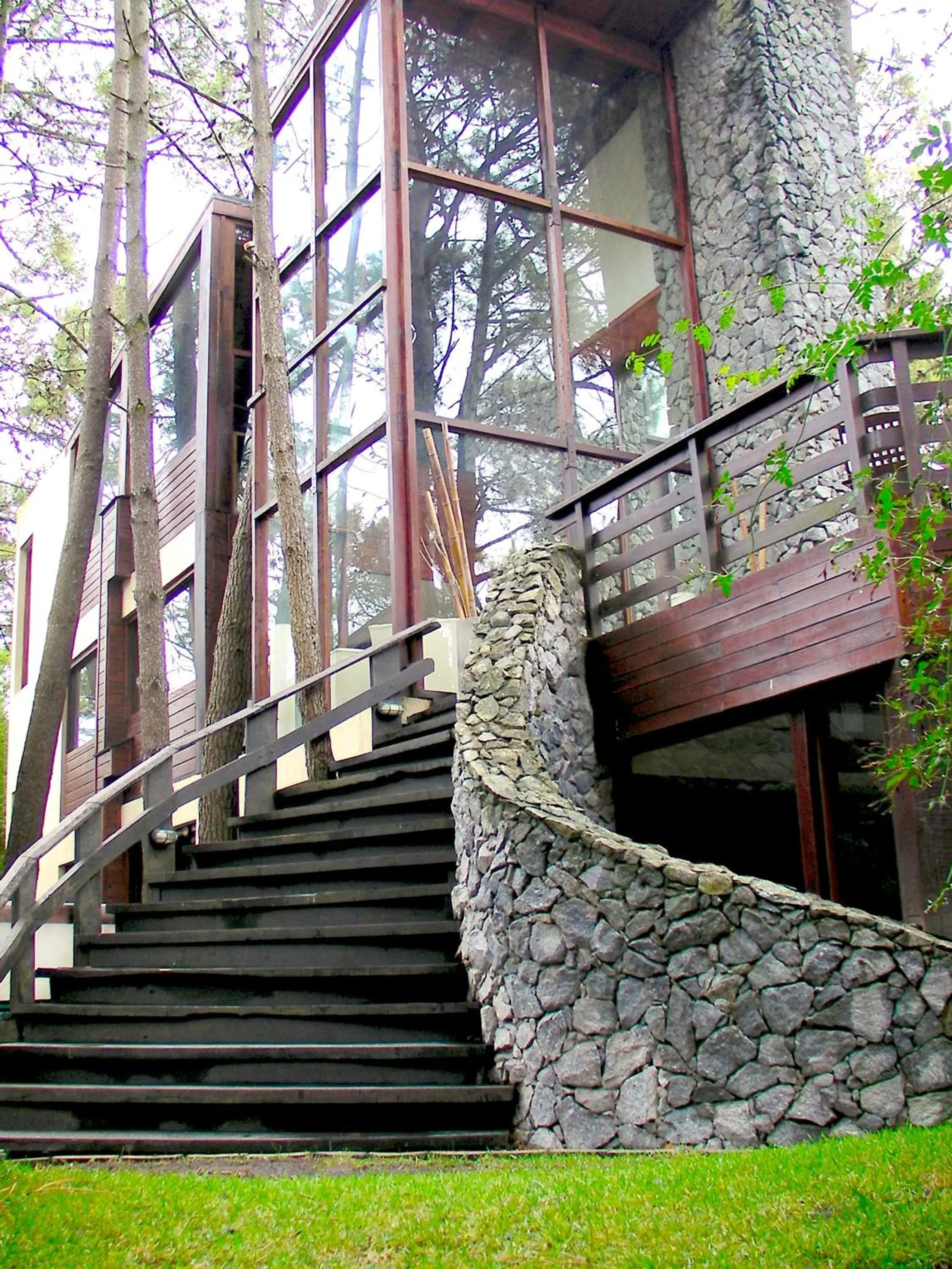 Facade/entrance in Altos Medanos Cabañas & Club de Bosque