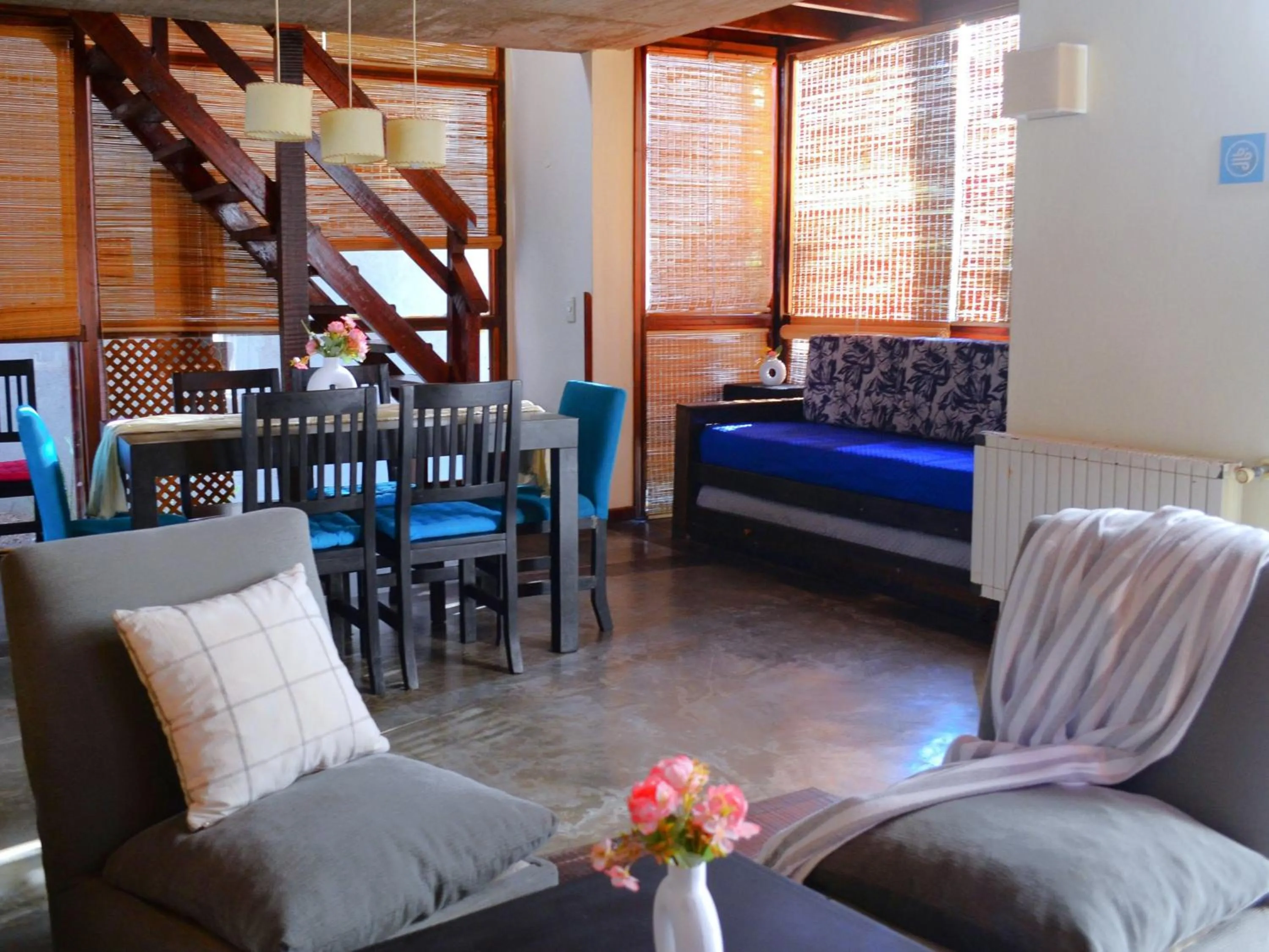 Living room in Altos Medanos Cabañas & Club de Bosque
