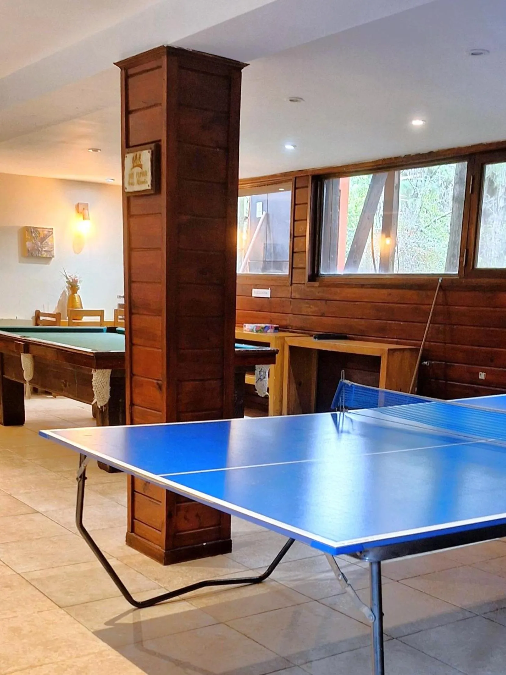 Billiard in Altos Medanos Cabañas & Club de Bosque