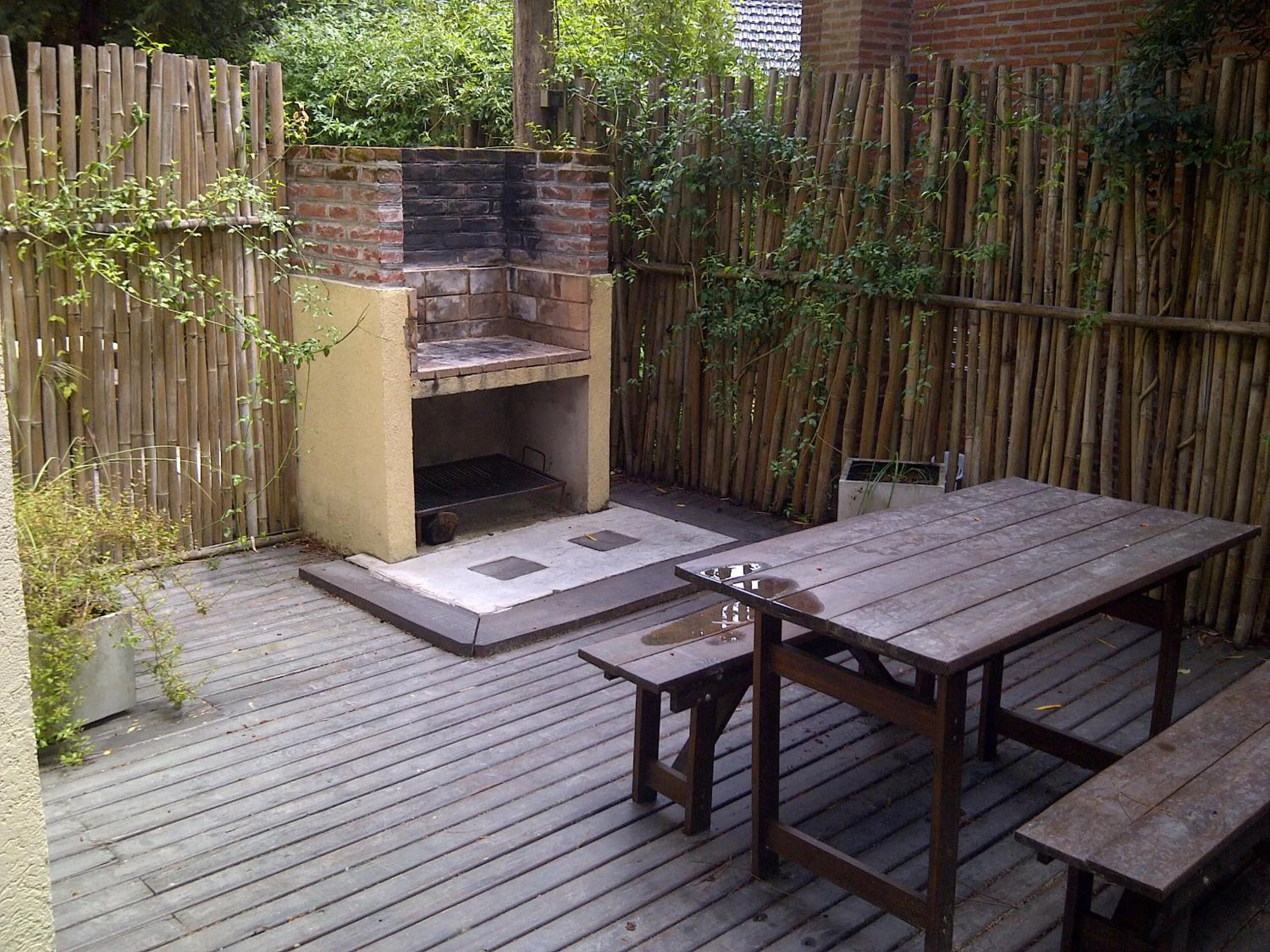 Patio in Altos Medanos Cabañas & Club de Bosque