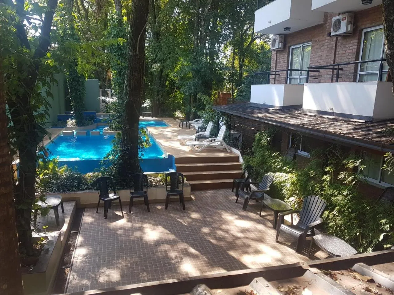 Patio in Kelta Hotel Puerto Iguazú CENTRO