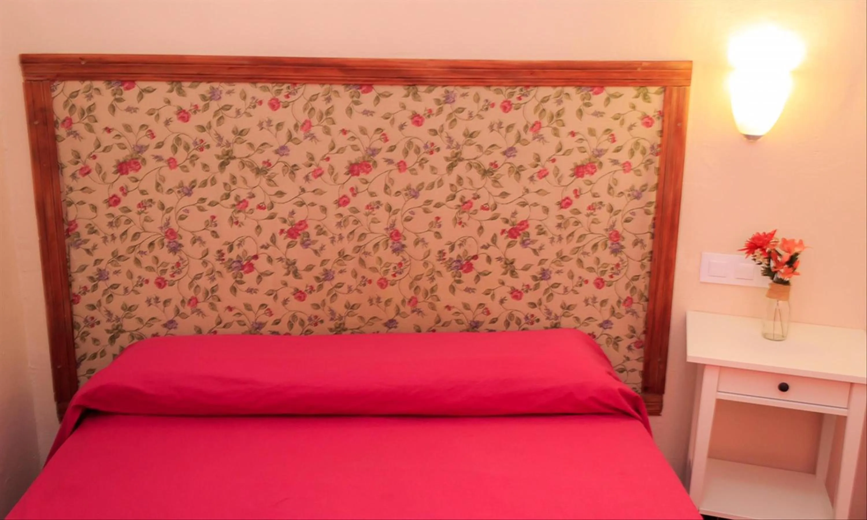 Bed in Pension Azahar