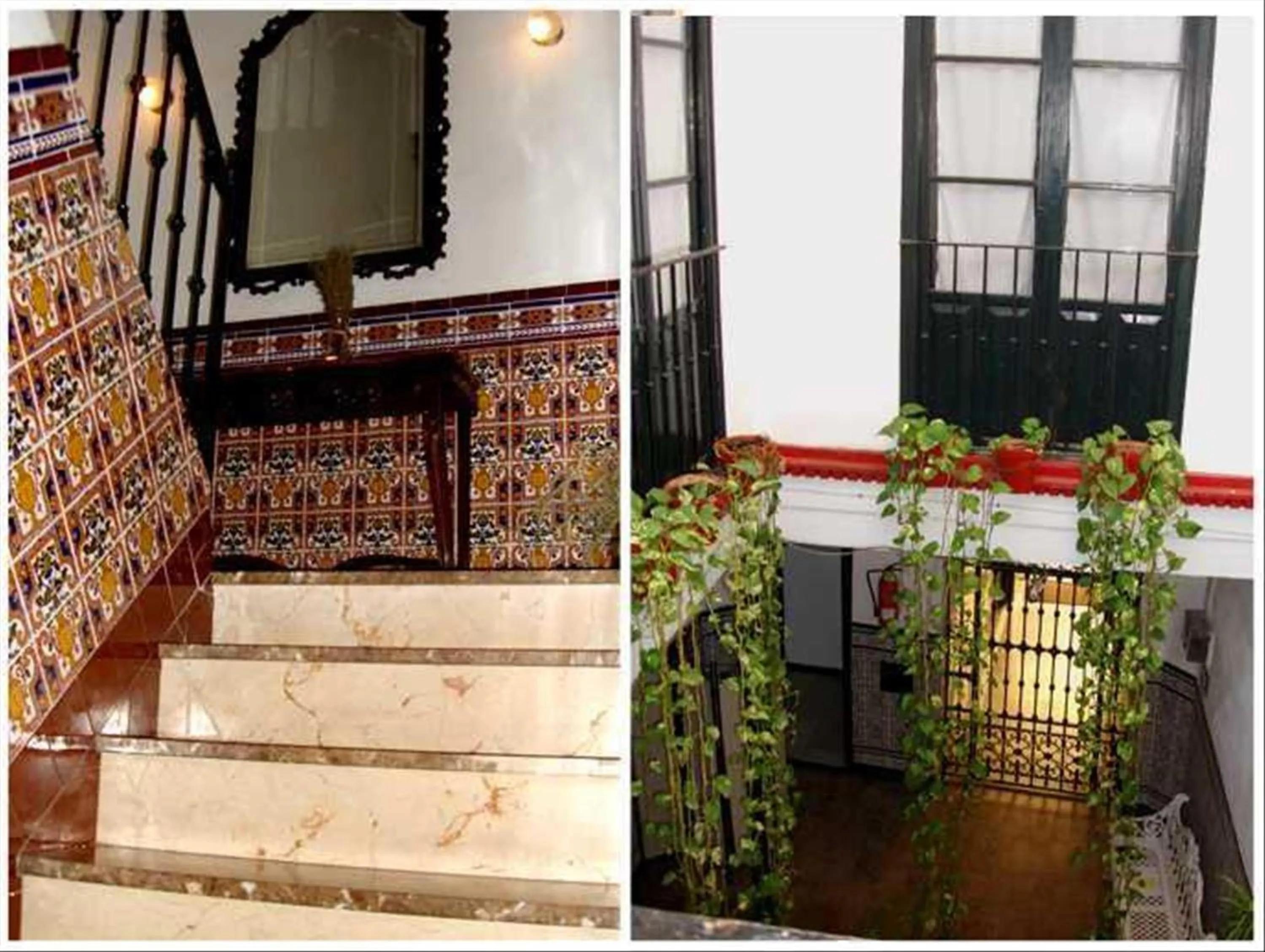 Facade/entrance in Pension Azahar