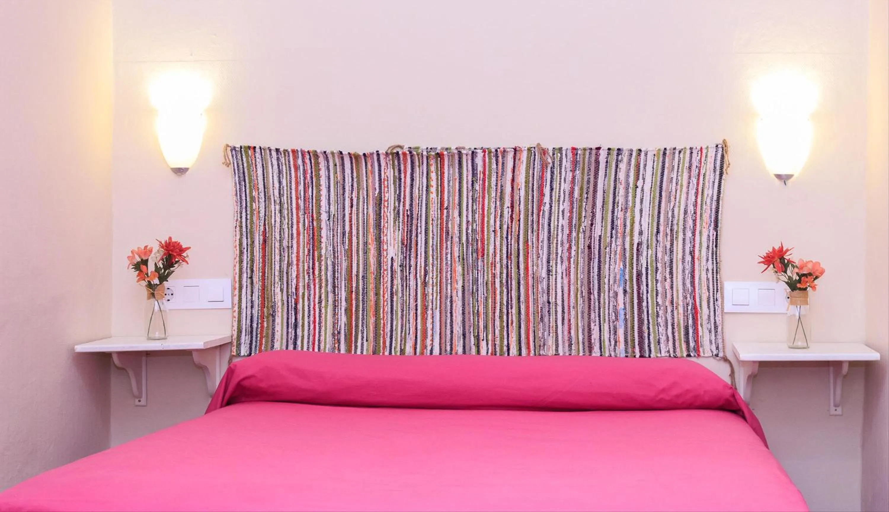 Bed in Pension Azahar